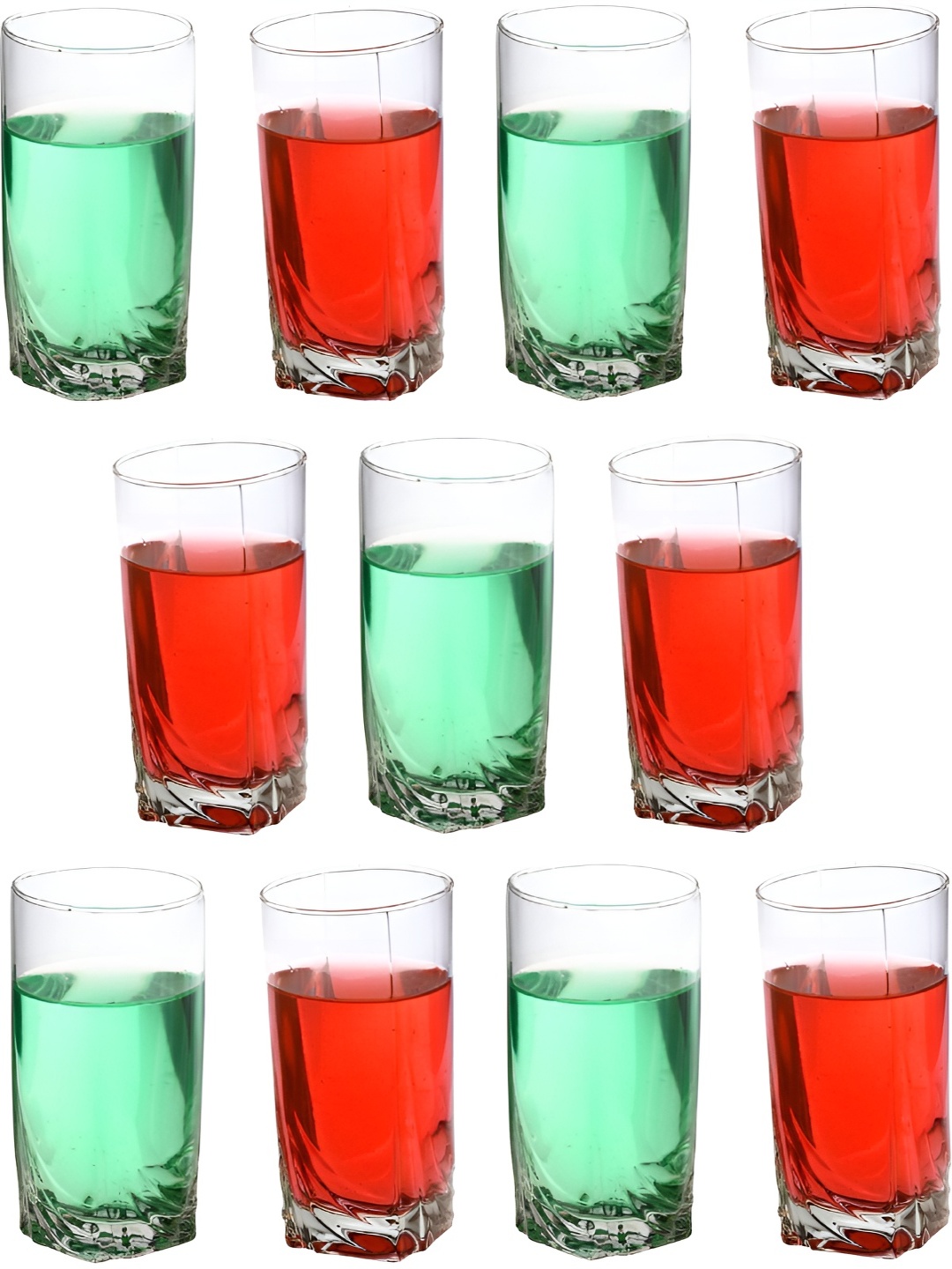 

Afast Transparent 11 Pieces Dishwasher Safe Juice Glassess 300 ml