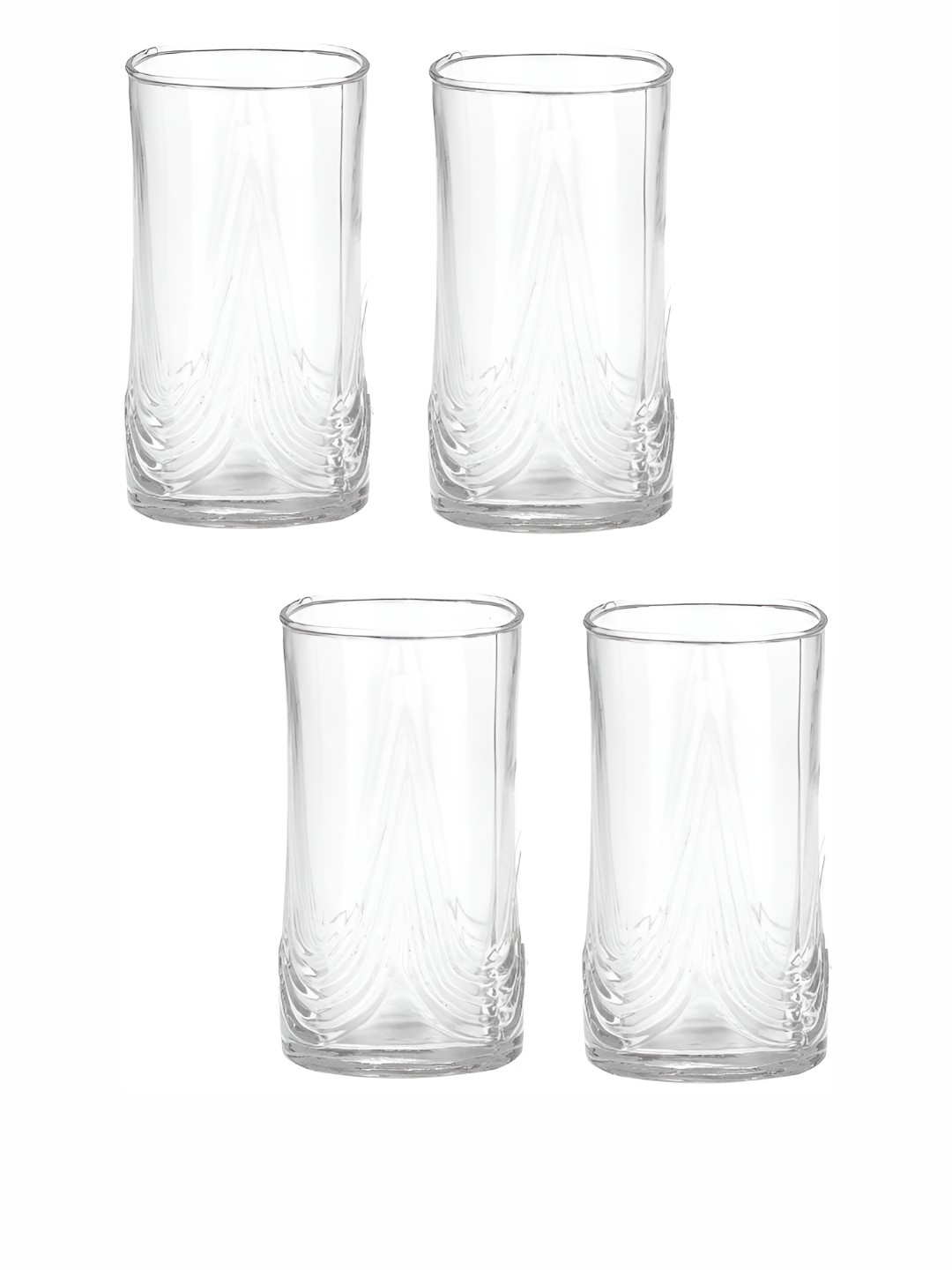 

Afast Transparent 4 Pieces Juice Glass 300 ml