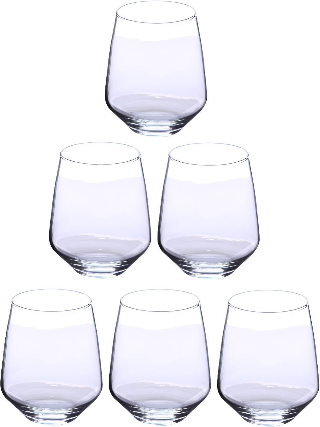 

Afast Transparent 6 Pieces Dishwasher Safe Whisky Glasses 350 Ml