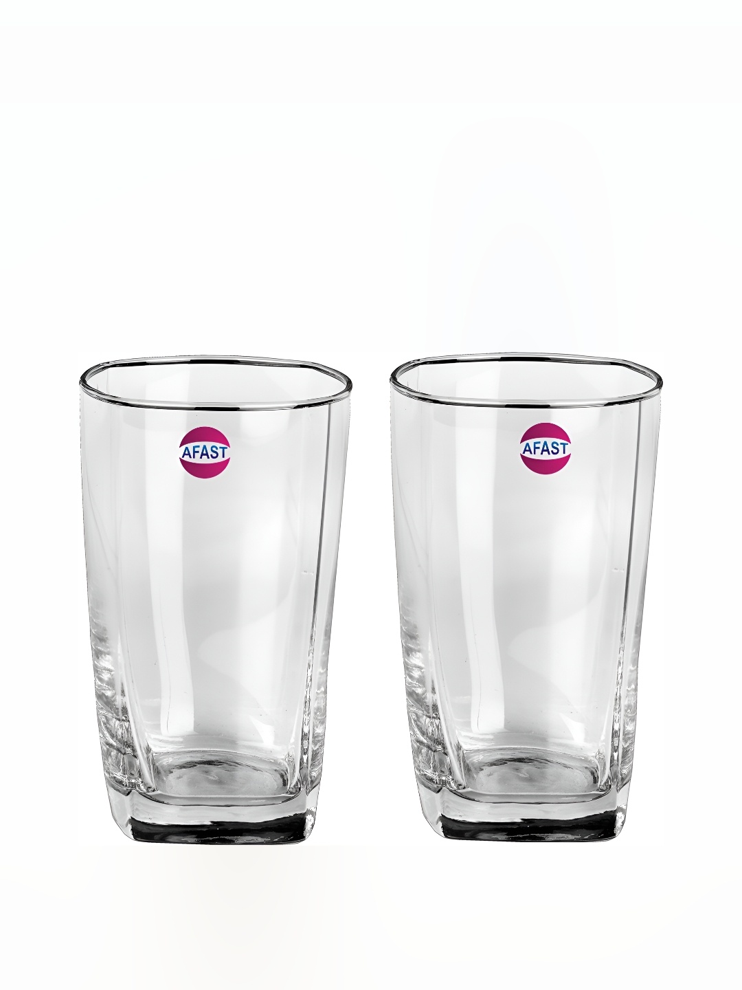 

Afast Transparent 2 Pieces Dishwasher Safe Water Glass 350ml