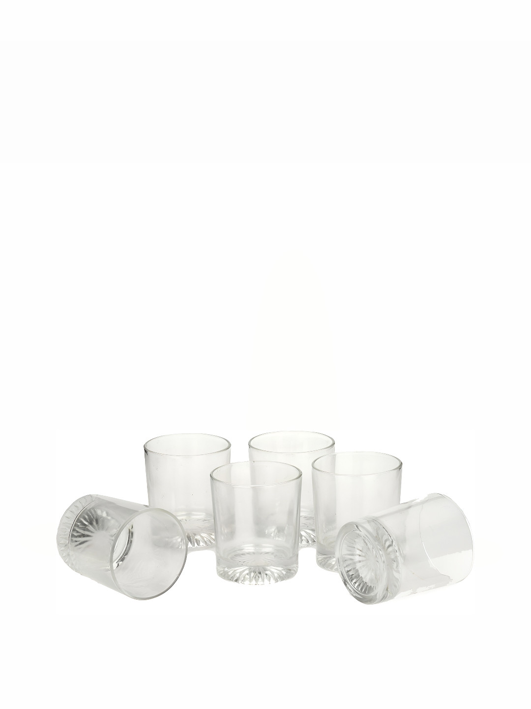 

Afast Transparent 6 Pieces Dishwasher Safe Water Glasses