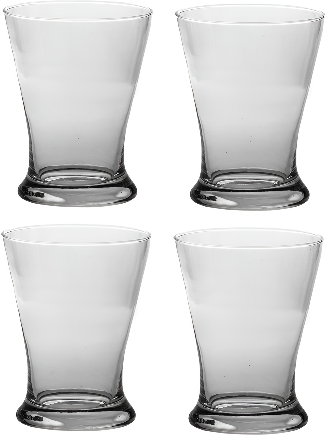 

Afast 4 Pcs Transparent Solid Juice Glass - 300 ML Each