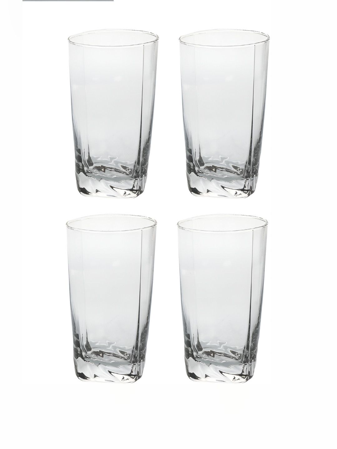 

Afast Transparent 4 Pieces Dishwasher Safe Juice Glasses 350 ml