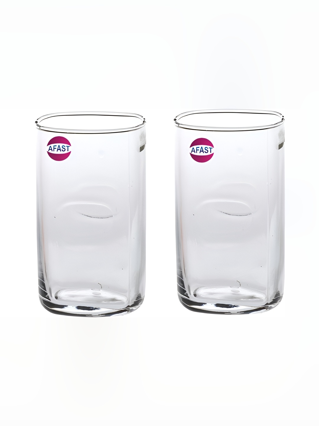 

Afast Transparent 2Pcs Glass Water Or Juice Glass Dishwasher Safe Bar &Drinkware 300Ml