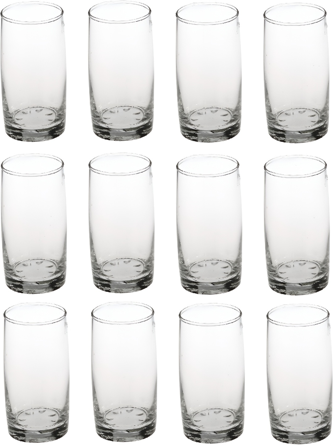 

Afast Transparent 12 Pieces Glass Fashion Water or Juice Glasses 270 ml