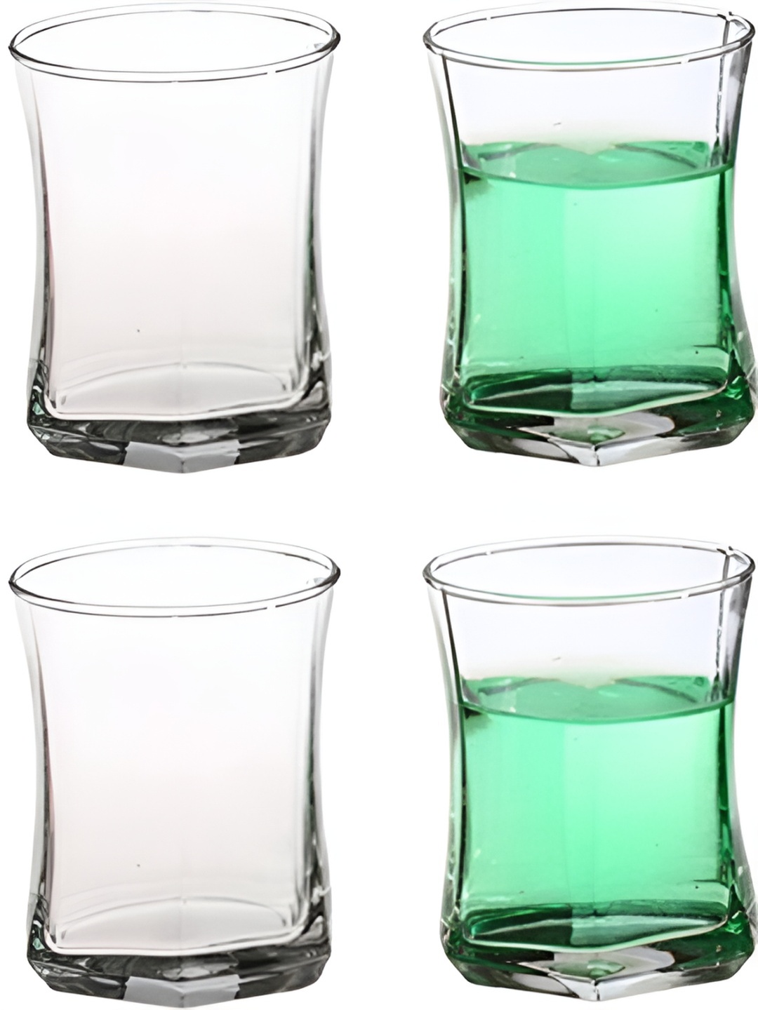 

Afast Transparent 4 Pieces Glass Fashion 280 ML