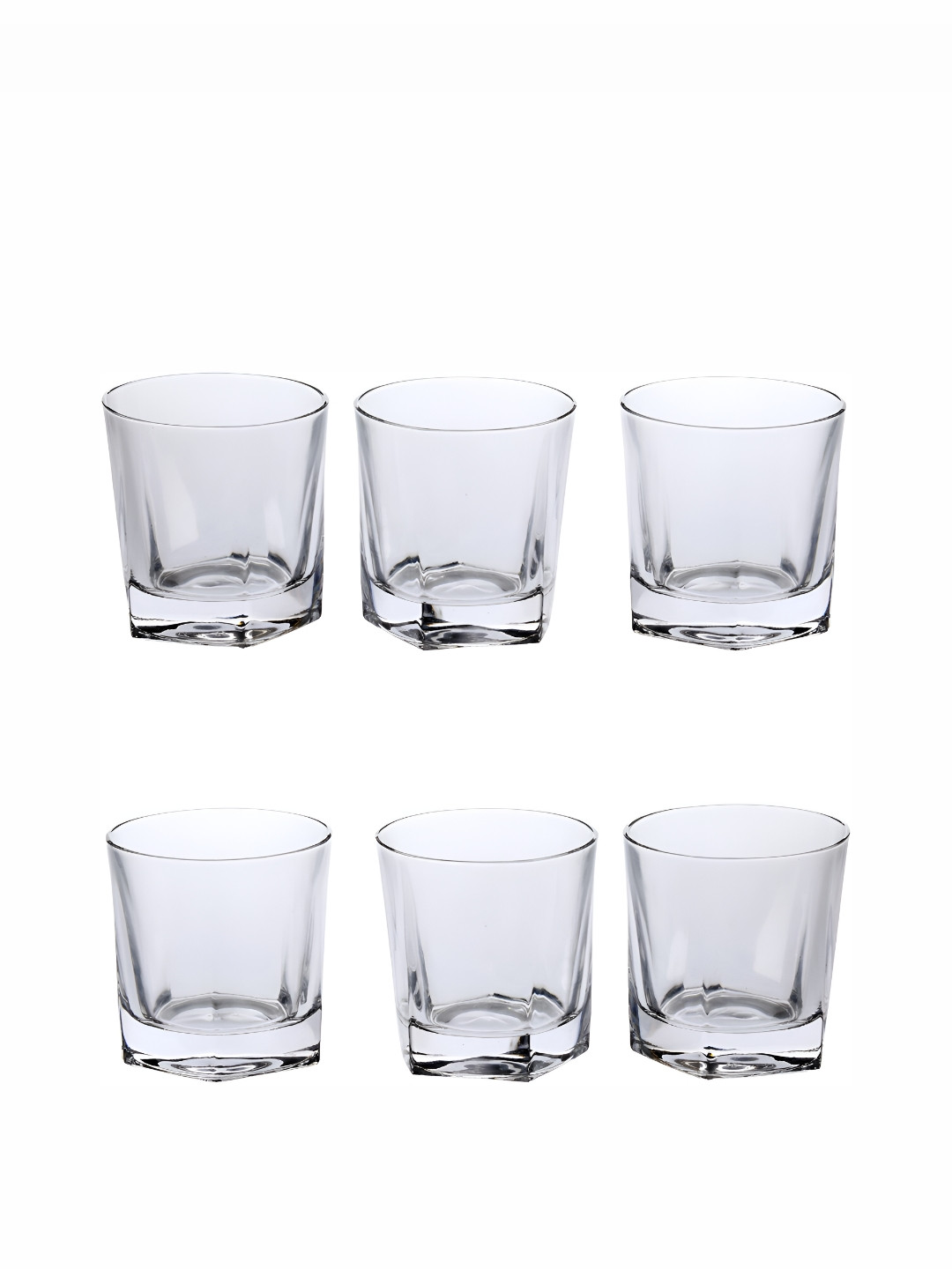 

Afast Transparent 6 Pieces Dishwasher Safe Whisky Glass 200 ml Each