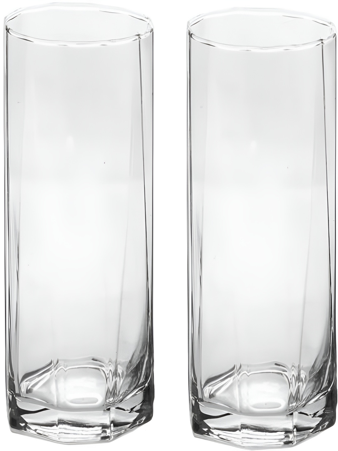 

Afast Transparent 2Pcs Glass Water Or Juice Glass Dishwasher Safe Bar &Drinkware 250Ml