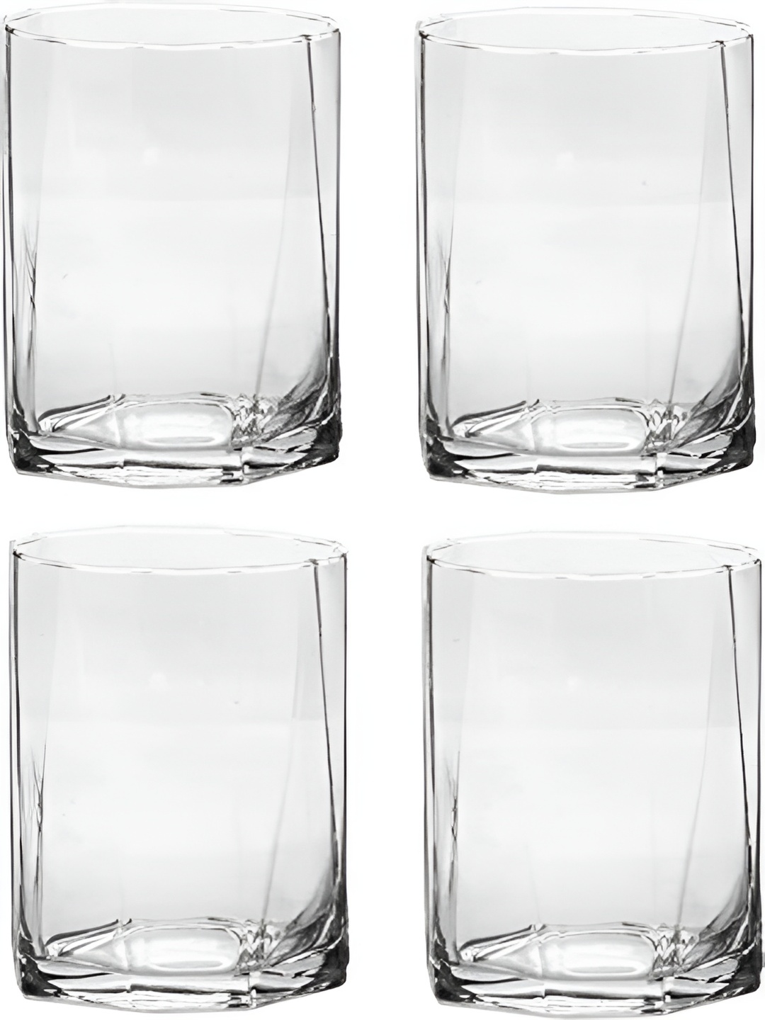 

Afast Transparent 4 Pieces Dishwasher Safe Juice Glass 250 ML Each