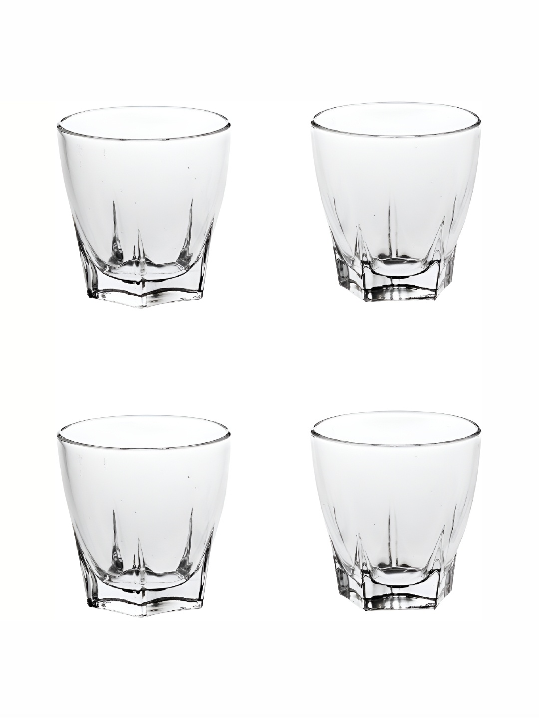 

Afast Transparent 4 Pcs Glass Fashion 180ml