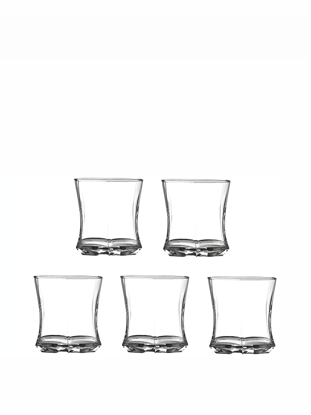 

Afast Transparent 5 Pieces Water Glasses 280 ml Each