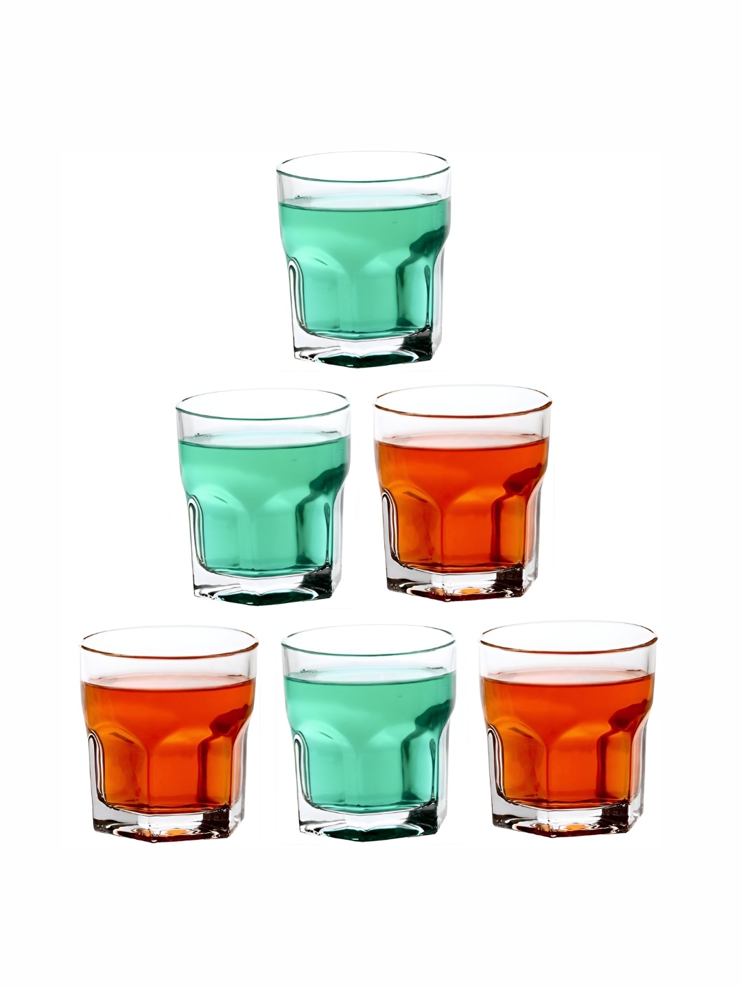 

Afast Transparent 6 Pieces Glass 250 ML