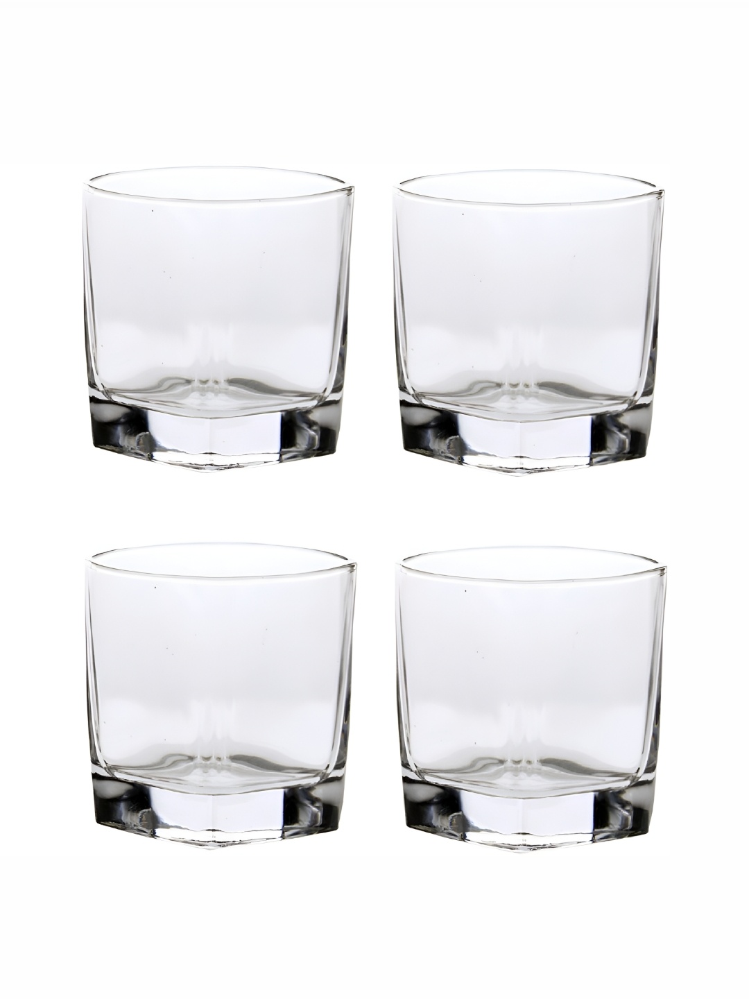 

Afast Transparent 4 Pieces Dishwasher Safe Whisky Glasses 180 ml