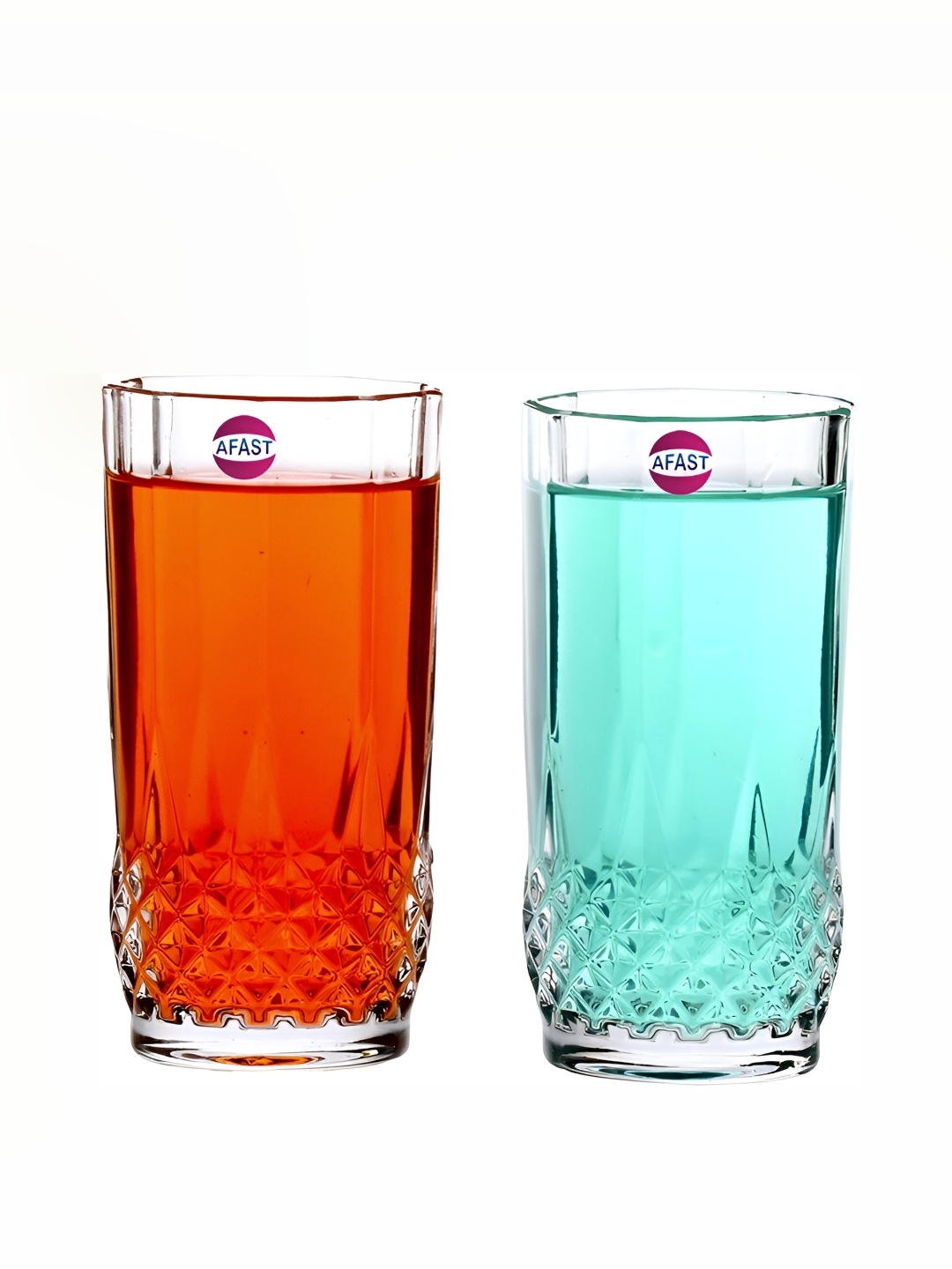 

Afast Transparent 2 Pcs Glass Fashion 200ml