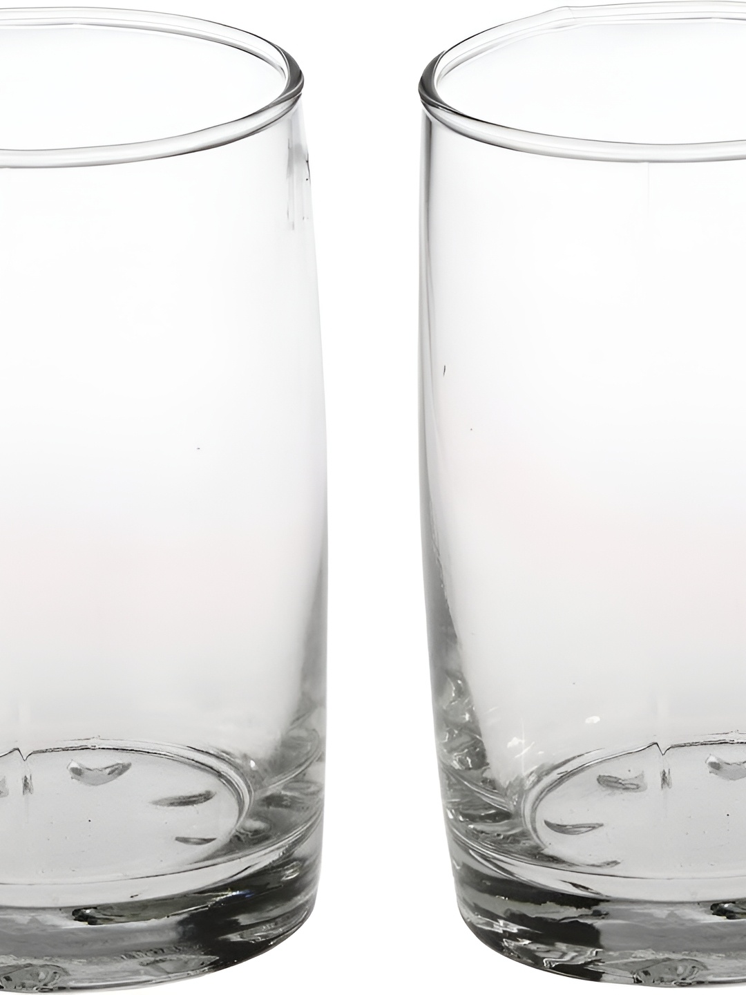 

Afast Transparent 2 Pcs Textured Dishwasher Safe Juice Glass 270 ml