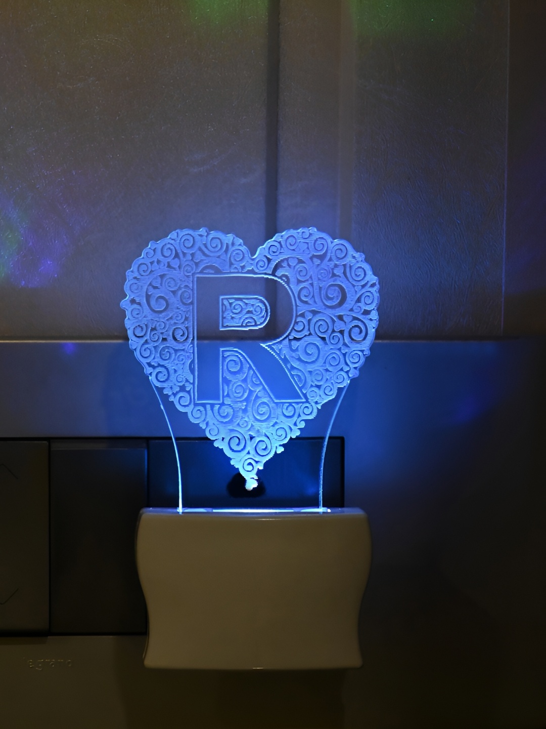 

Afast White Glass Wall Lamp