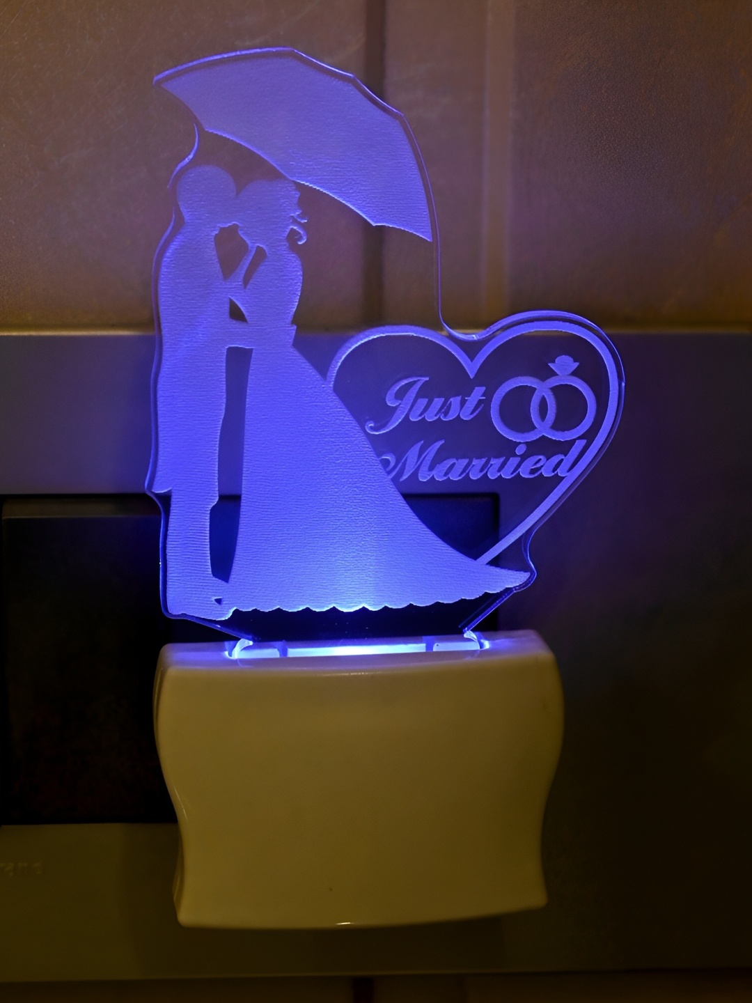 

Afast Blue Acrylic Night Lamp