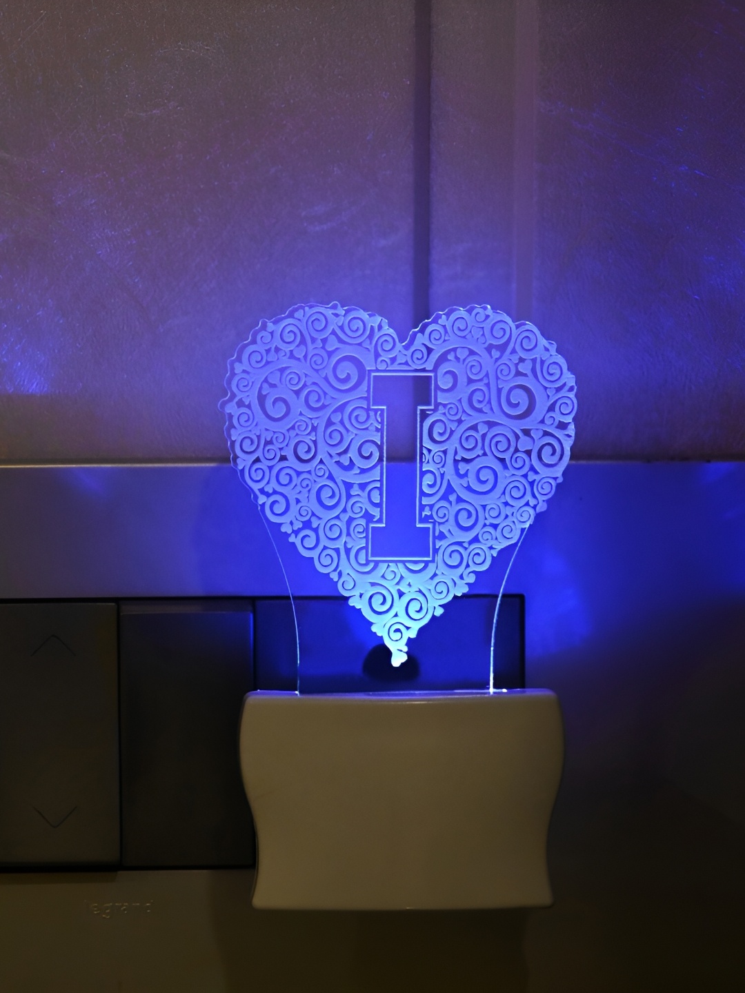 

Afast Blue Acrylic Night Lamp