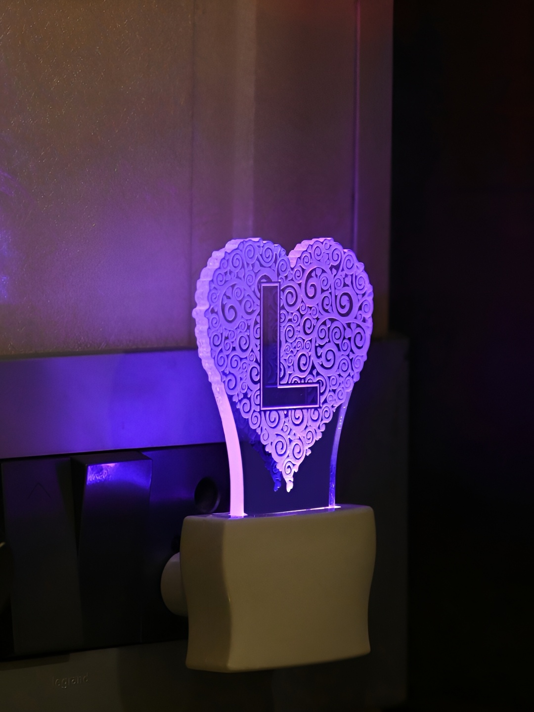 

Afast Blue Acrylic Night Lamp