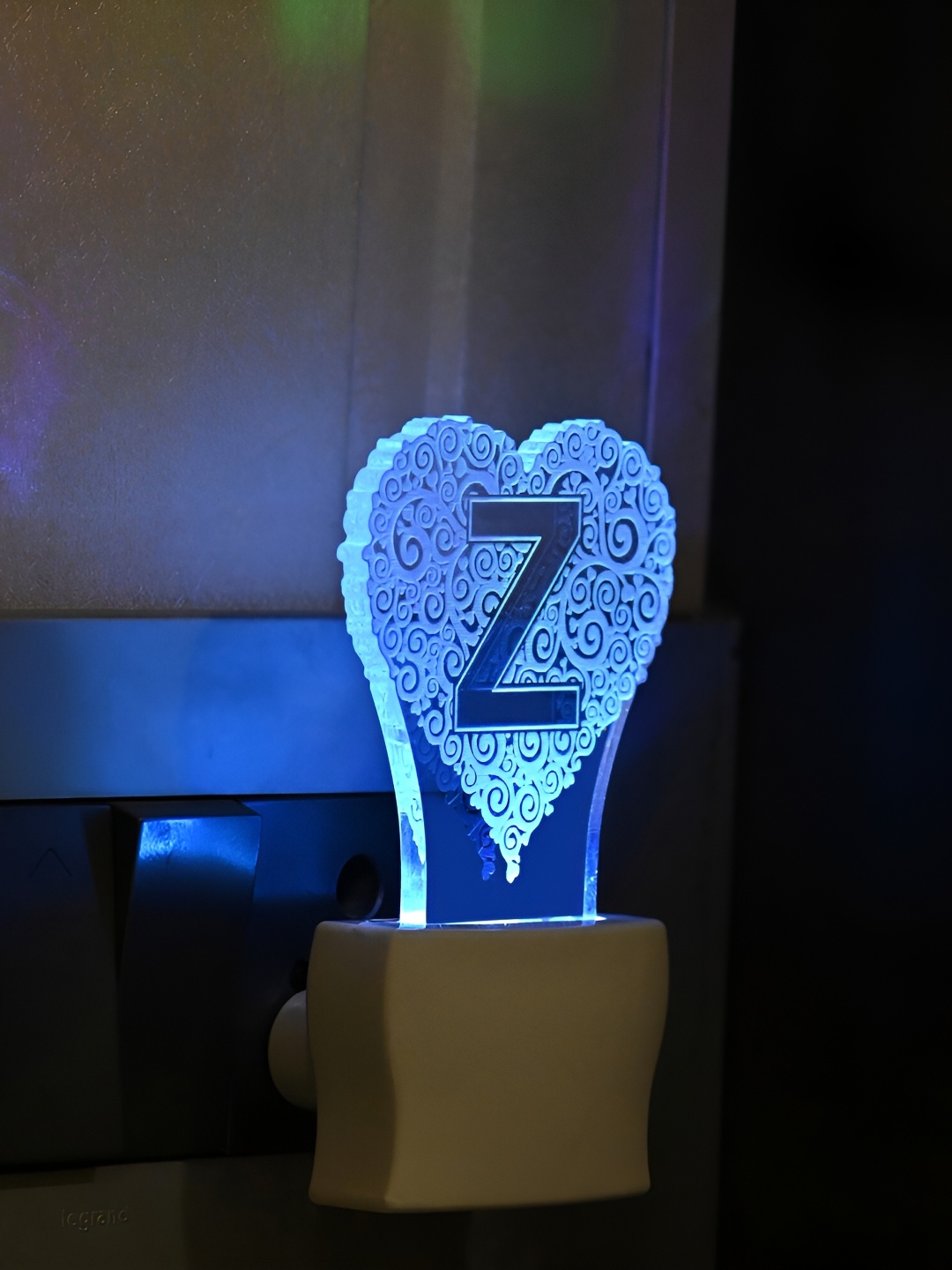 

Afast Blue Acrylic Wall Lamp
