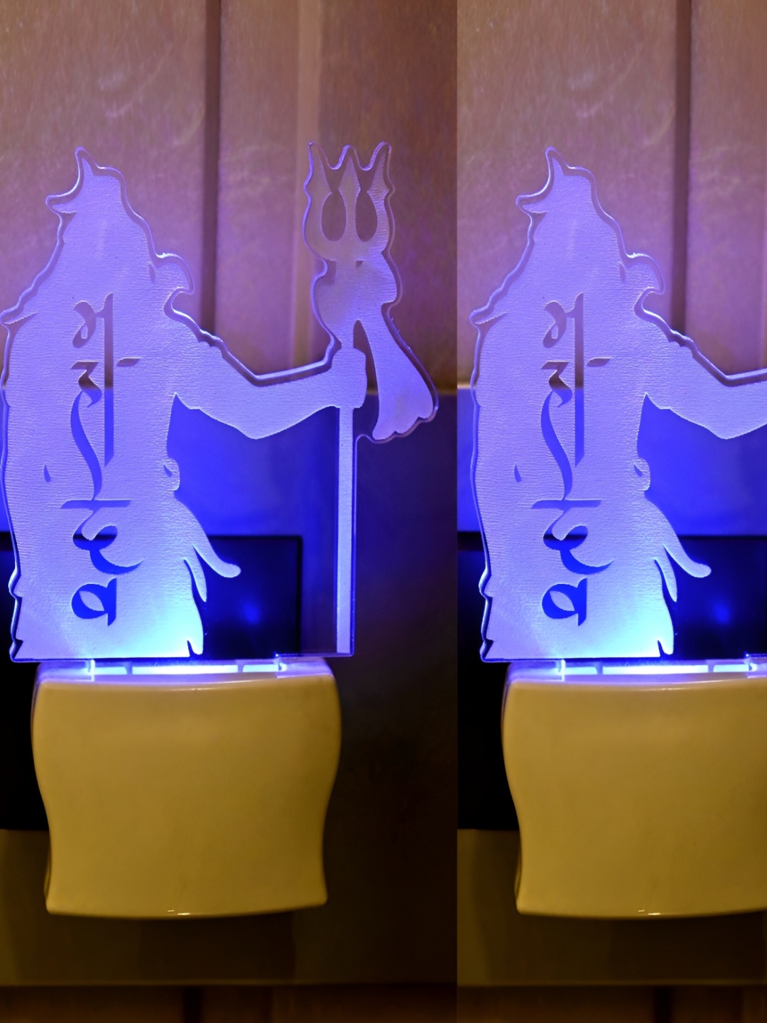 

Afast White 2 Pieces Printed Acrylic Wall Lamp