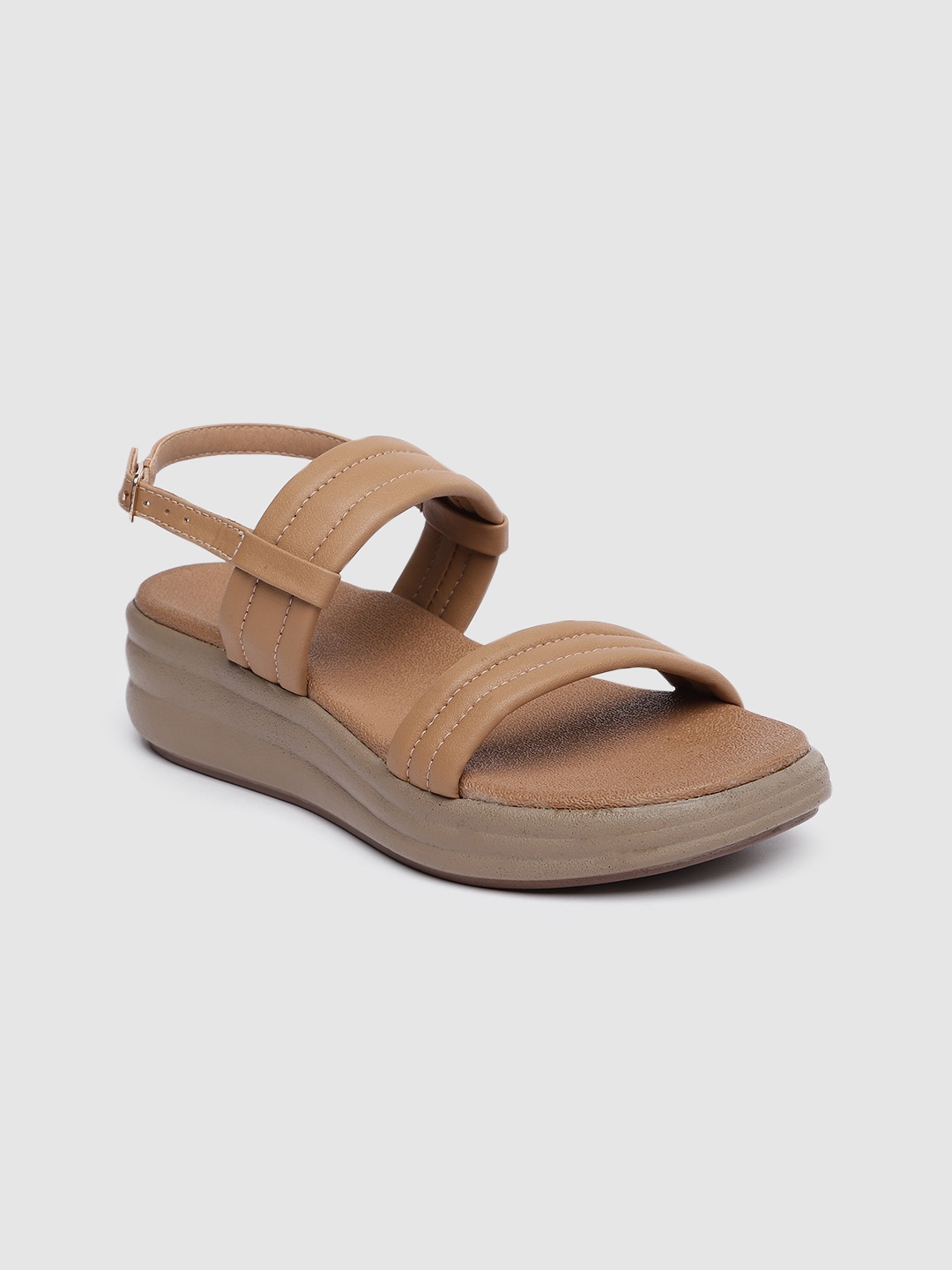 

Inc 5 Women Solid Flatforms, Beige