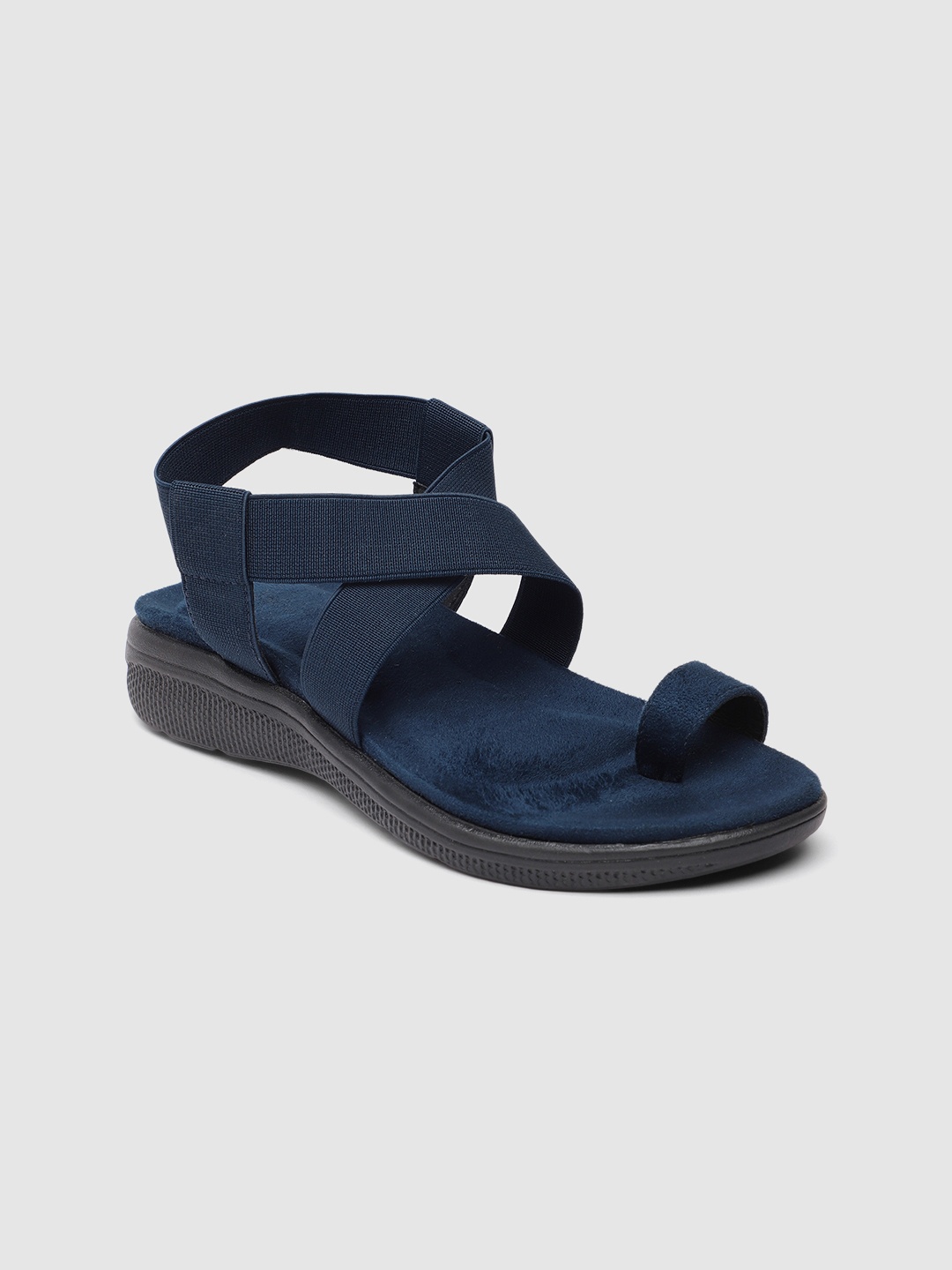 

Inc. 5 Women One Toe Flats, Navy blue