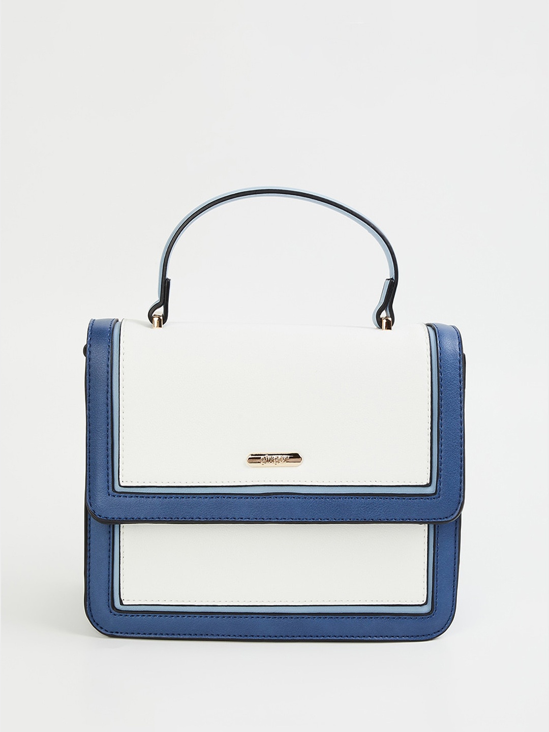 

Ginger by Lifestyle Structured Sling Bag, White