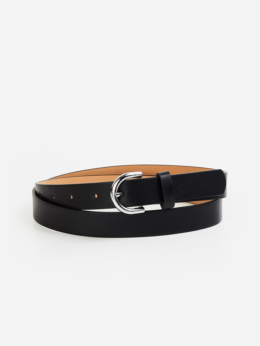 

Ginger by Lifestyle Women Slim Belt, Black