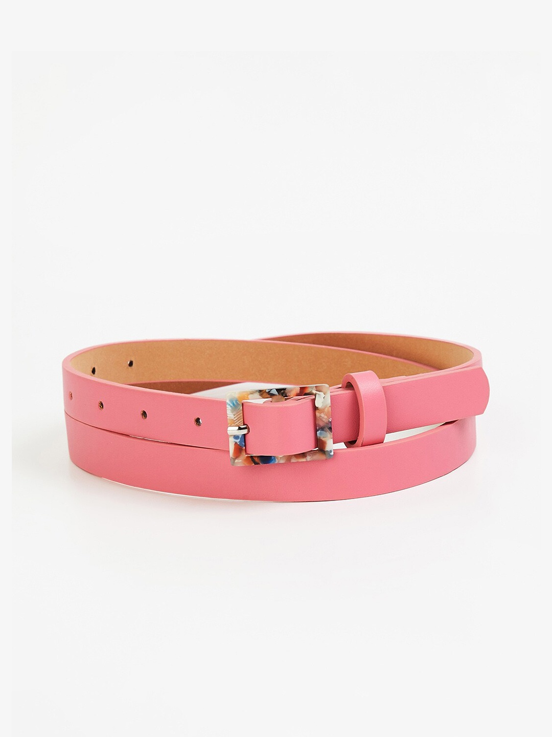 

Ginger by Lifestyle Women Slim Belt, Pink