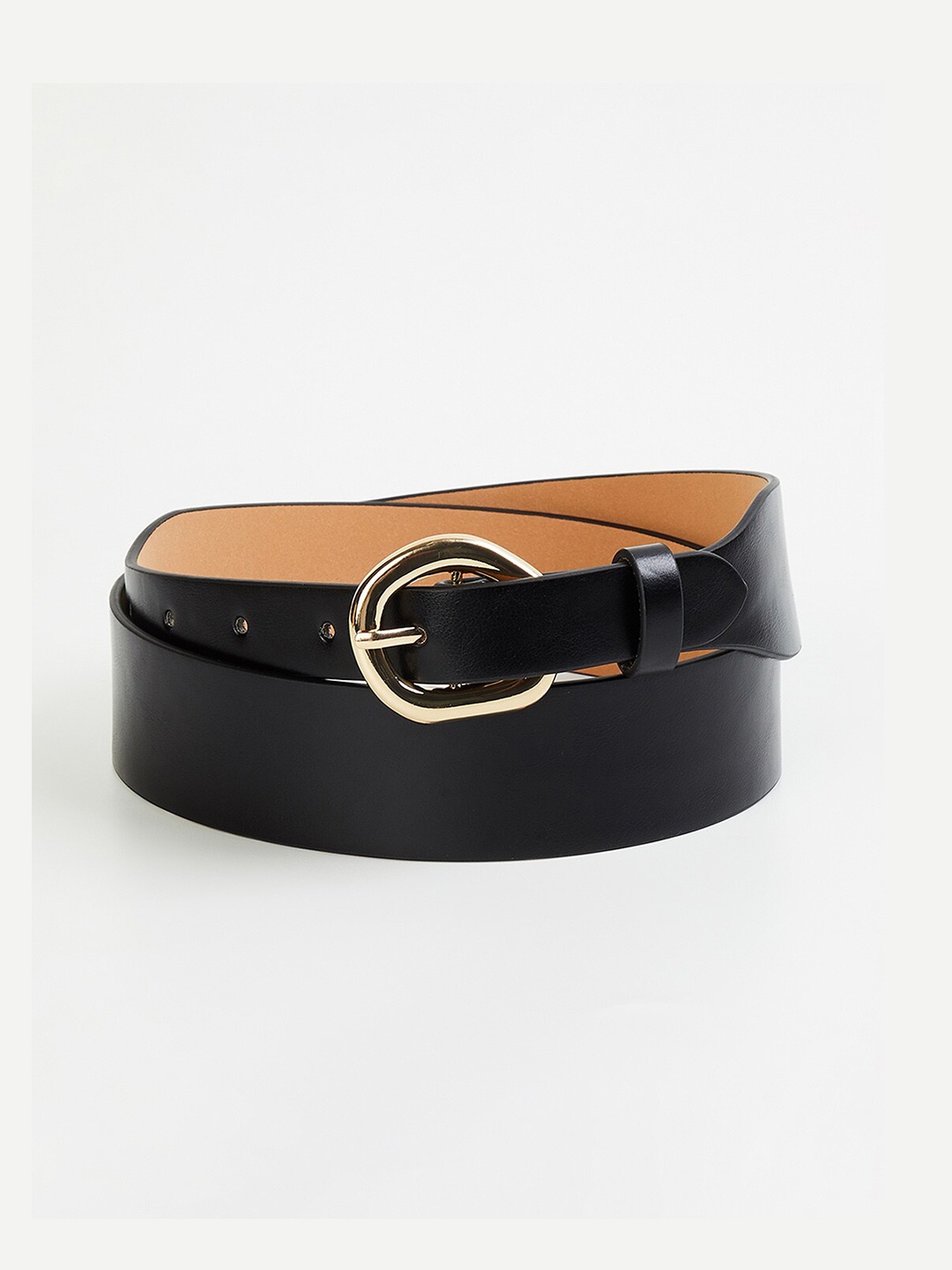

Ginger by Lifestyle Women Slim Belt, Black