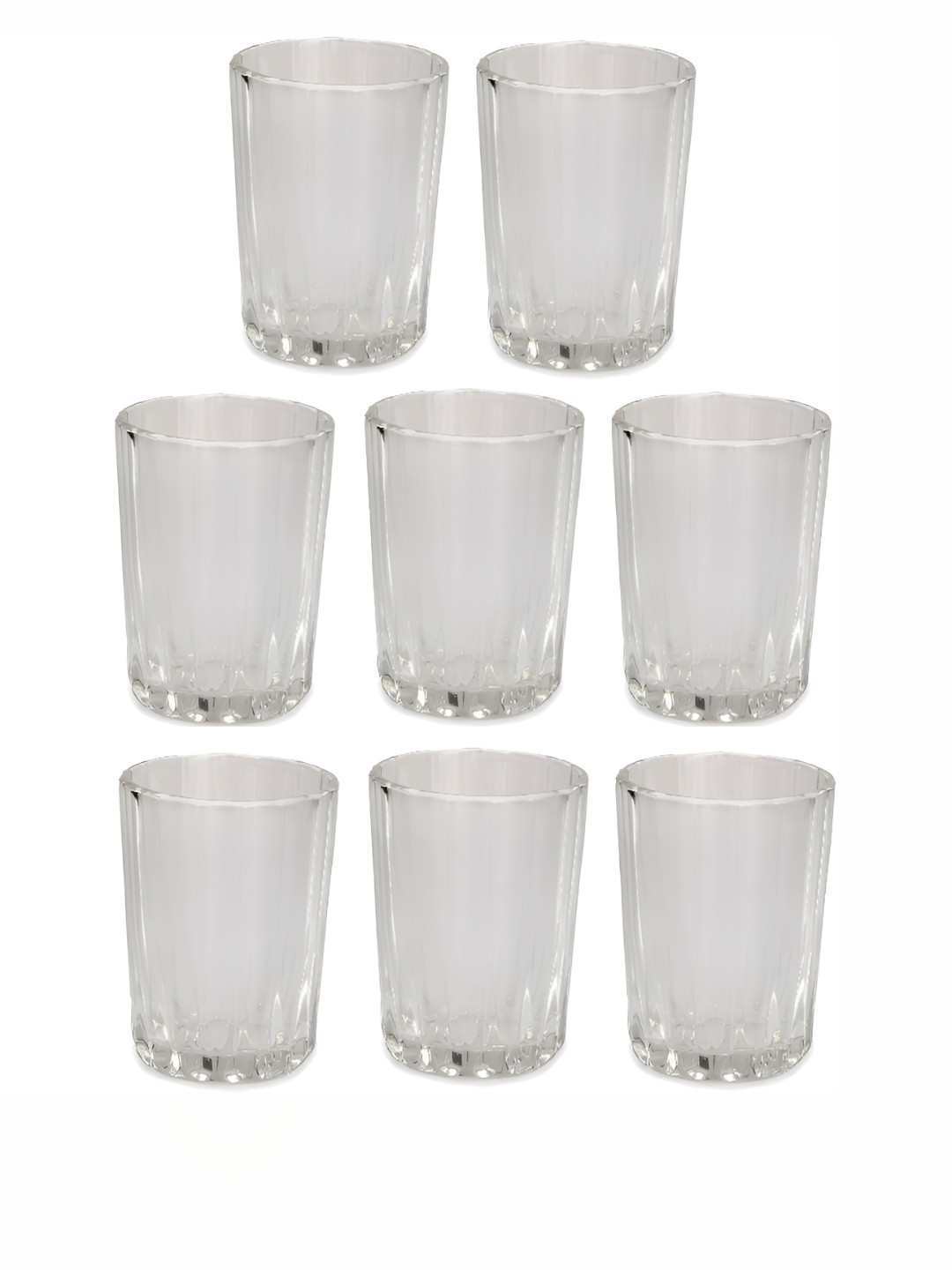 

Afast Transparent 8 Pieces Dishwasher Safe Juice Glasses 200 ml Each
