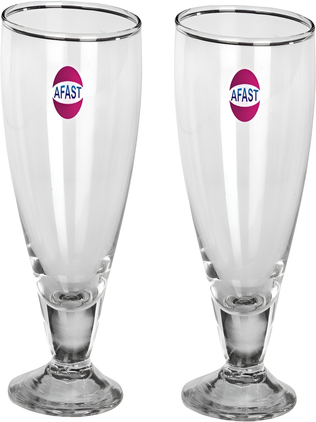 

Afast Transparent 2 Pieces Dishwasher Safe Wine Glass 250 ML Each