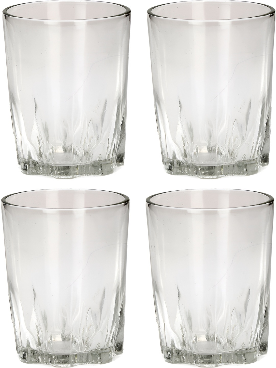 

Afast Transparent 4 Pieces Dishwasher Safe Whisky Glasses 200 ml