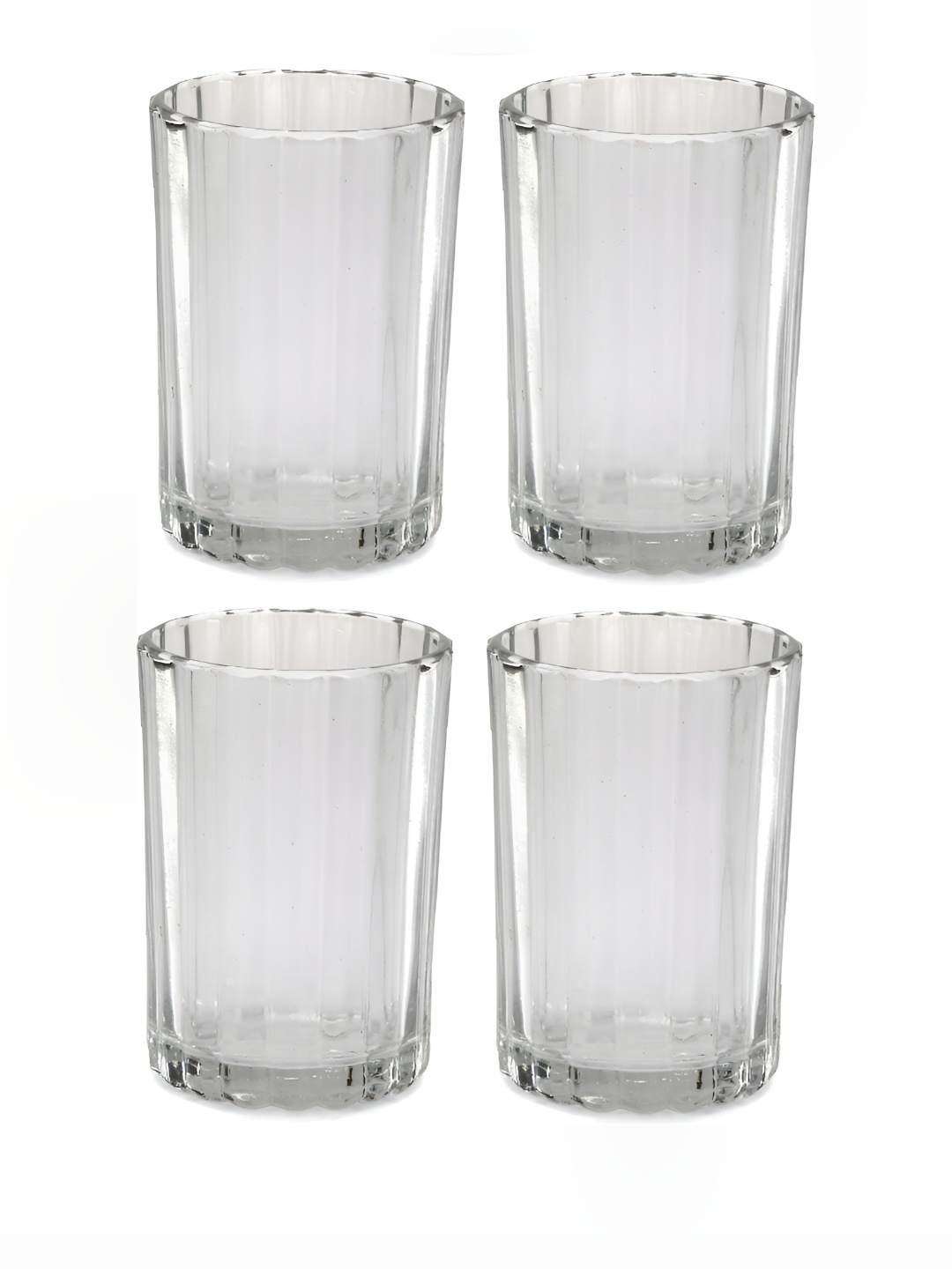 

Afast Transparent 4 Pieces Dishwasher Safe Juice Glasses 200 ml