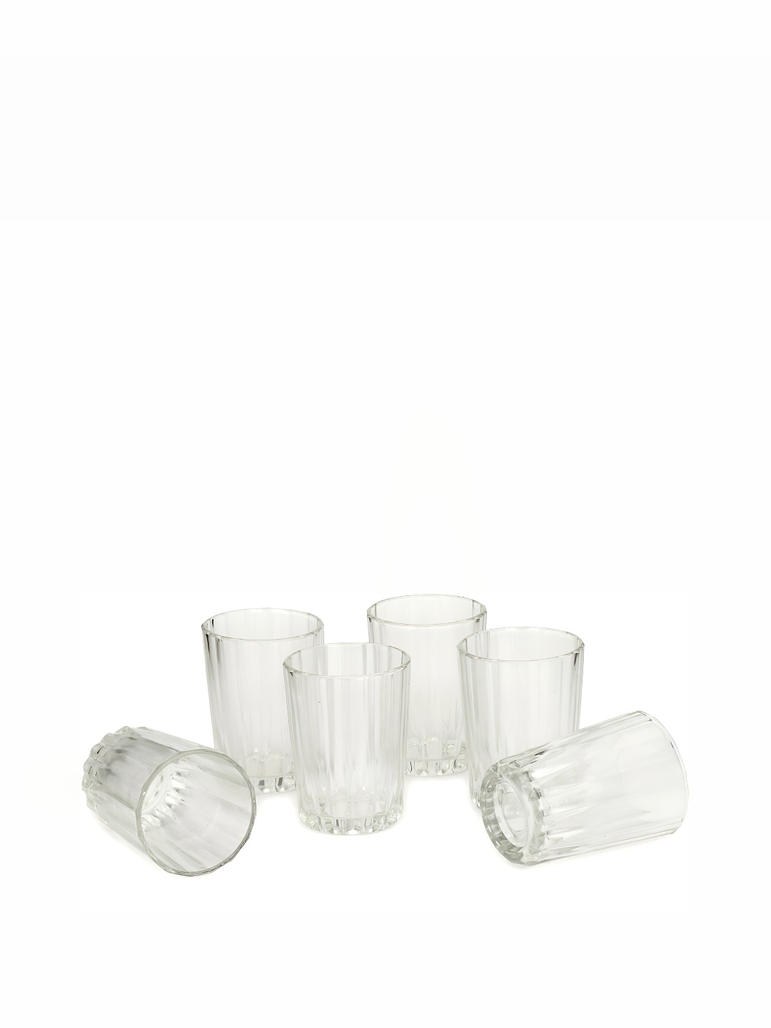 

Afast Transparent 6 Pieces Dishwasher Safe Juice Glass 200 ML Each