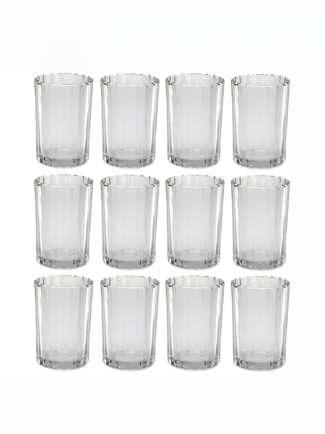 

Afast Transparent 12Pcs Glass Water Or Juice Bar & Drinkware 200Ml