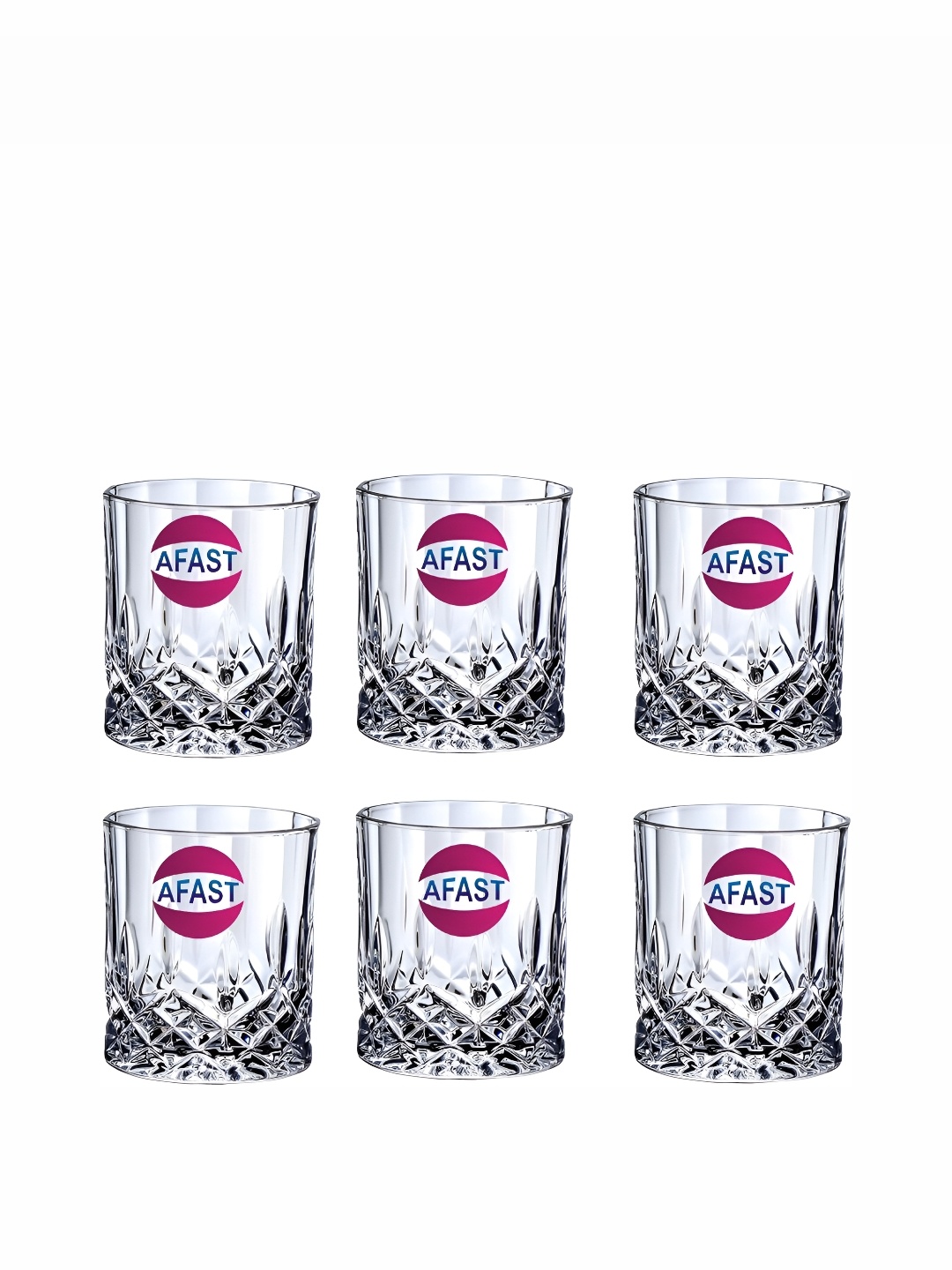 

Afast Transparent 6 Pieces Whisky Glasses 200ml