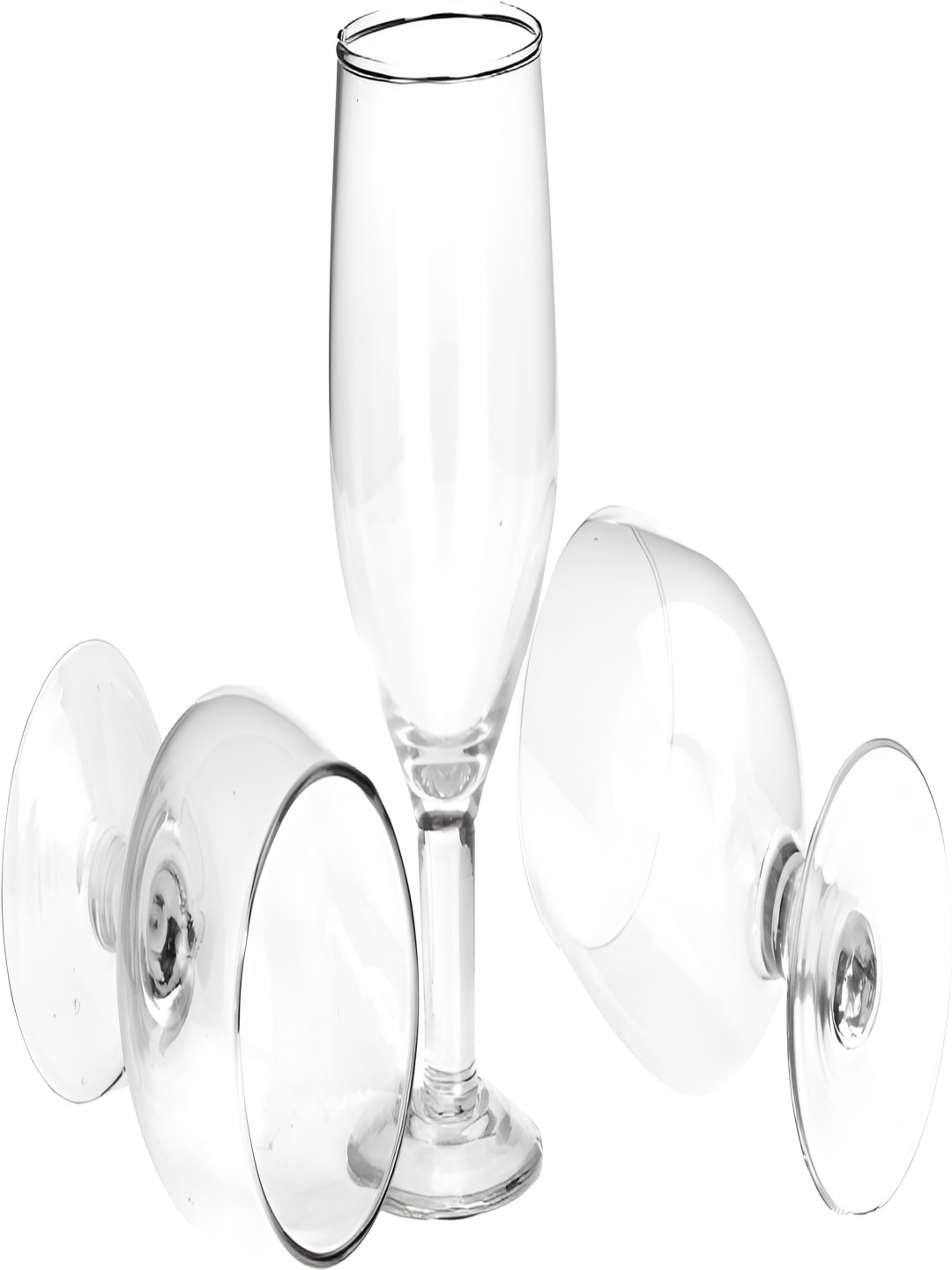 

Afast Transparent 3 Pieces Dishwasher Safe Brandy Snifter Glasses 180 ml