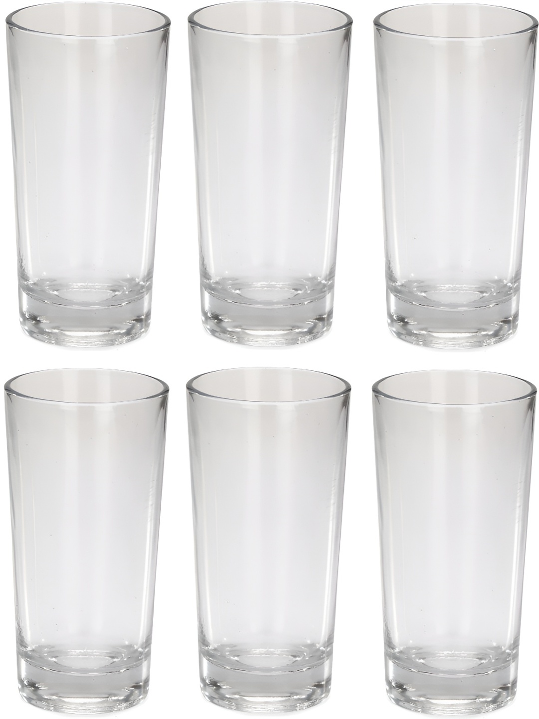 

Afast Transparent 6 Pieces Water Or Juice Glasses 250ml