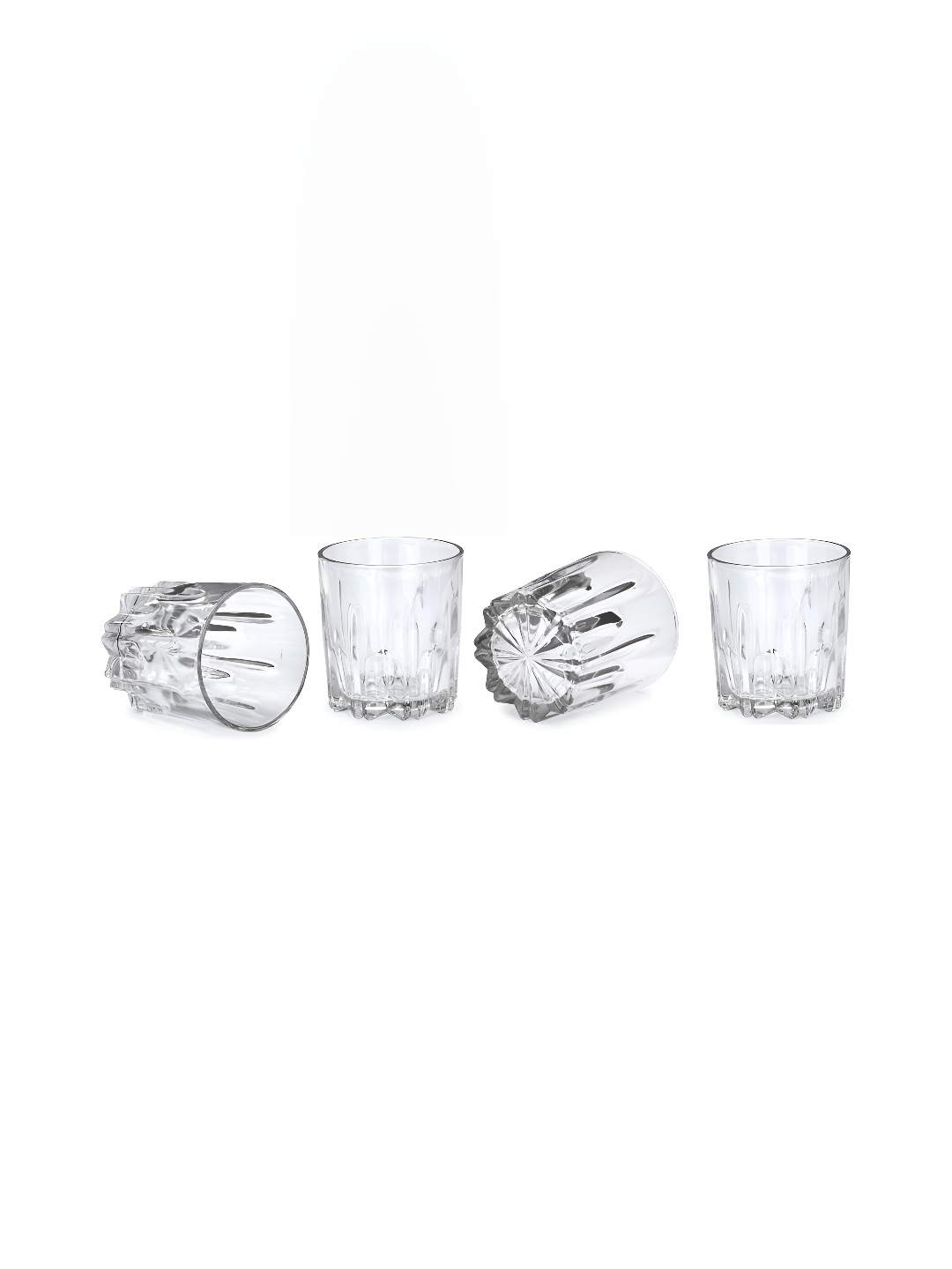 

Afast Transparent 4 Pieces Whisky Glass 220 Ml Each