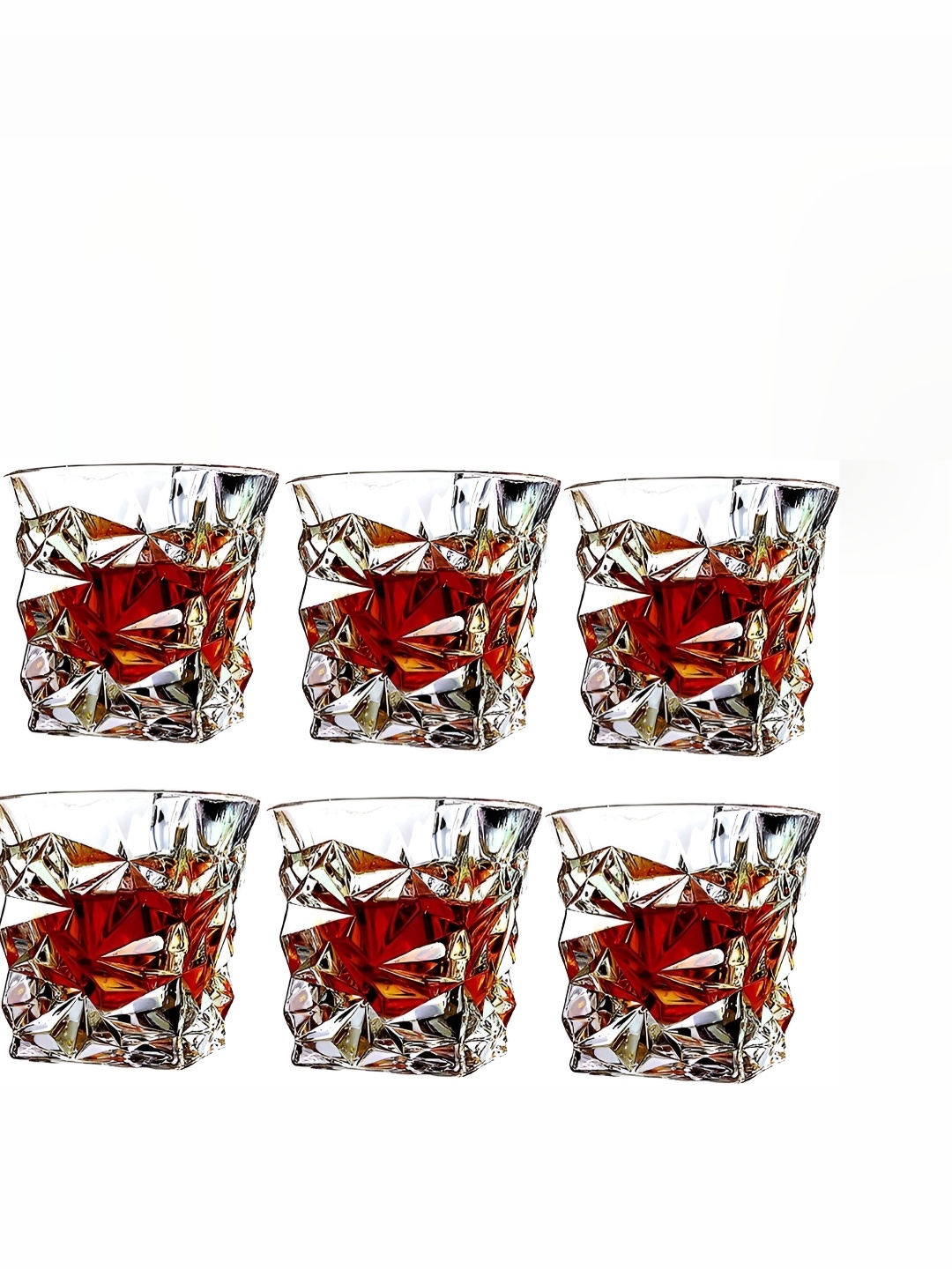 

Afast Transparent 6 Pieces Whisky Glass 450 ml