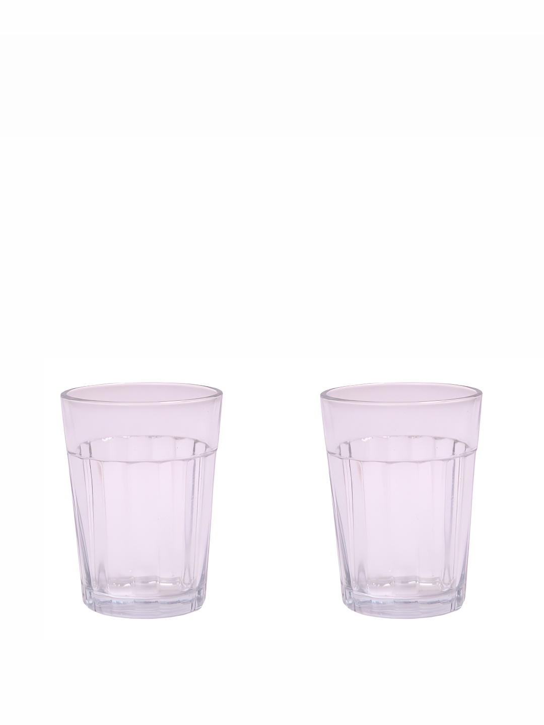 

Afast Transparent 2Pcs Glass Water Or Juice Glass Bar & Drinkware 100Ml