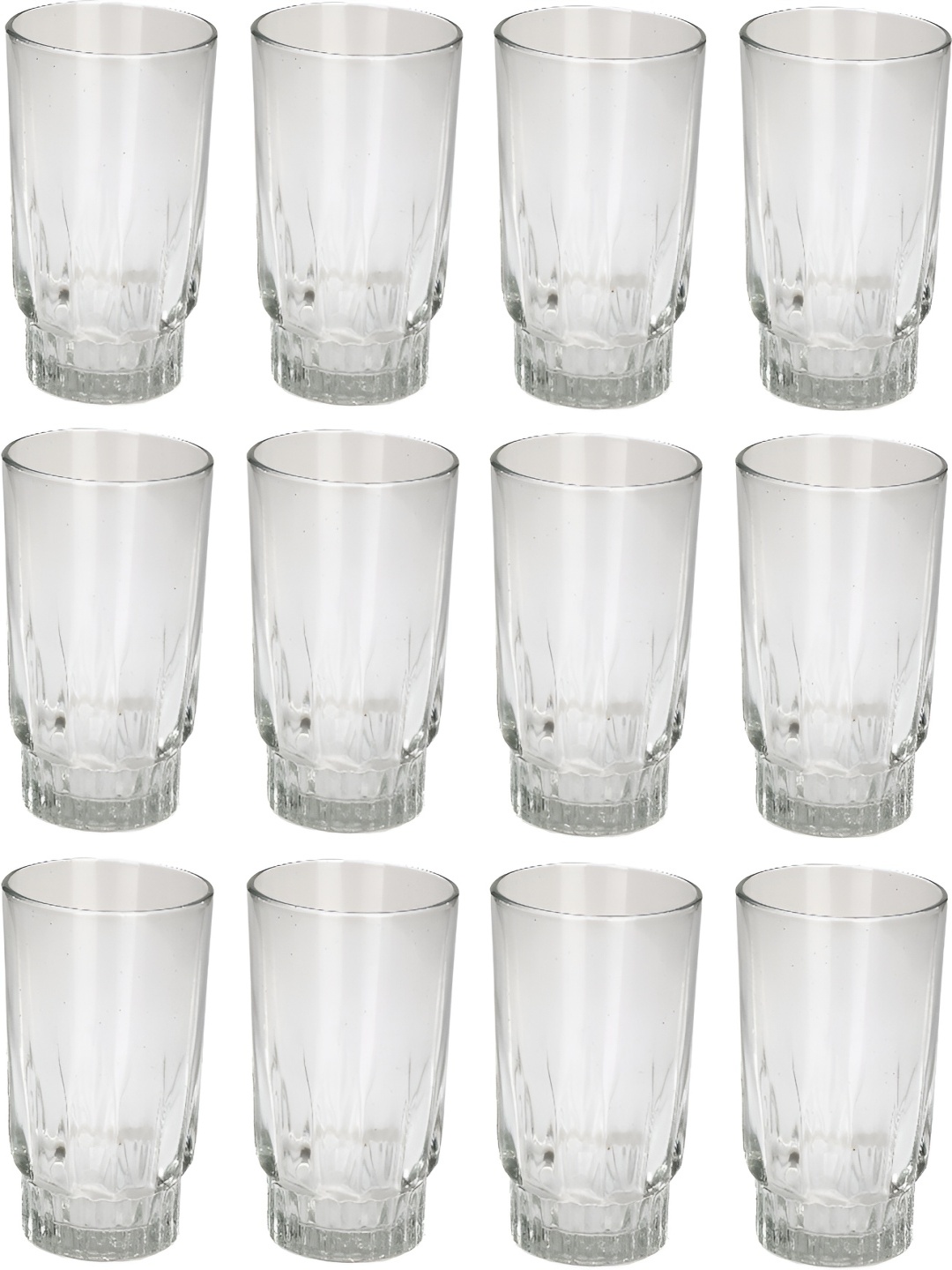 

Afast Transparent 12 Pieces Dishwasher Safe Whisky Glasses 200 ml