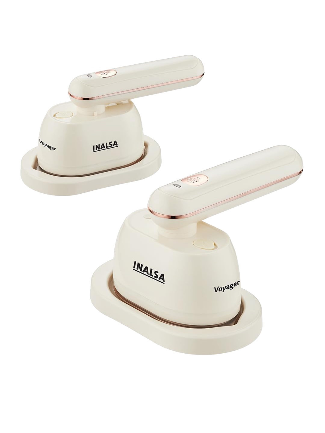 

Inalsa Voyager Mini Cream Coloured Steam Iron & Garment Steamer