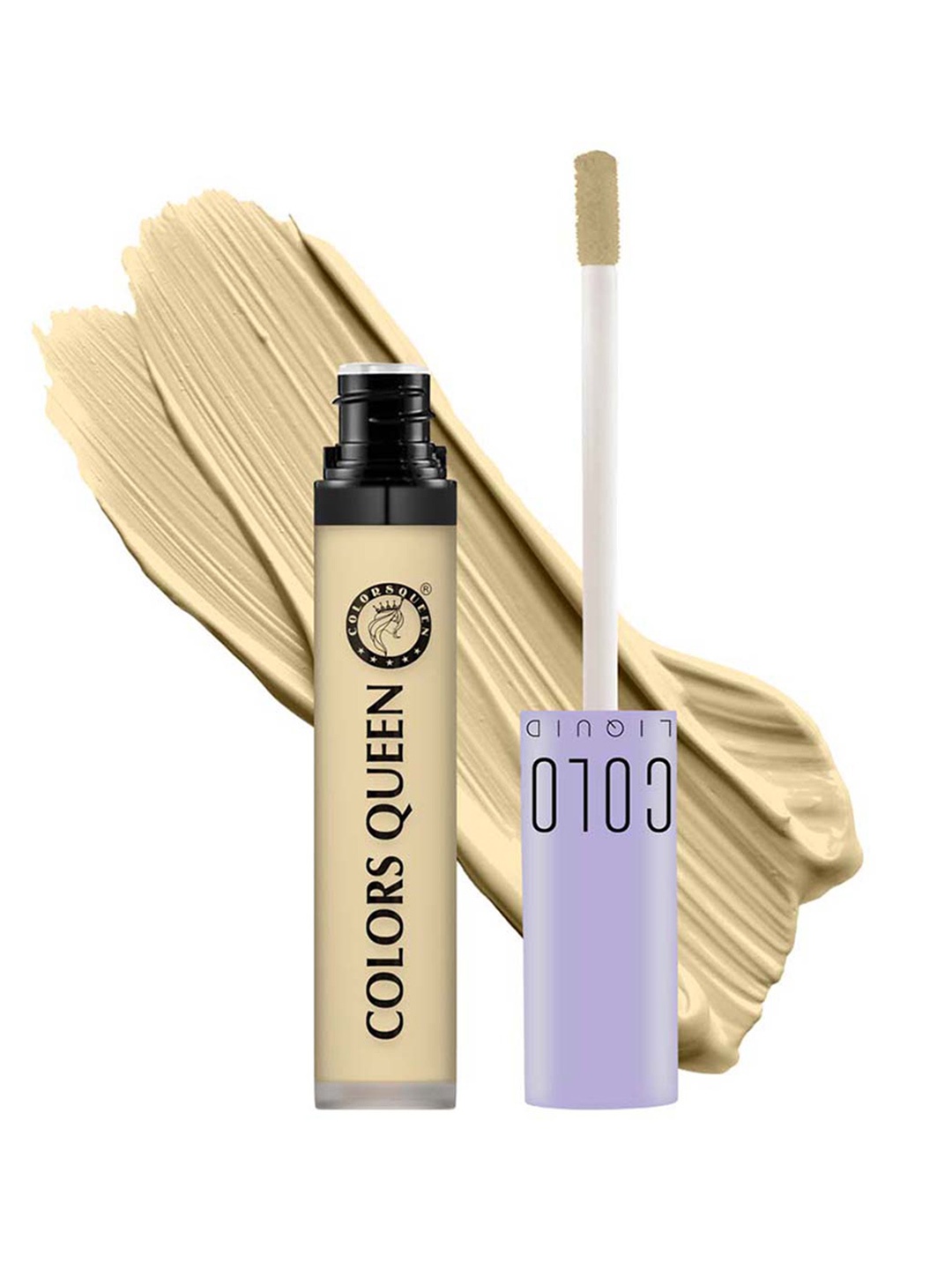 

Colors Queen Conceal & Reveal Liquid Long Lasting Concealer - 6g - Warm Honey 04, Beige