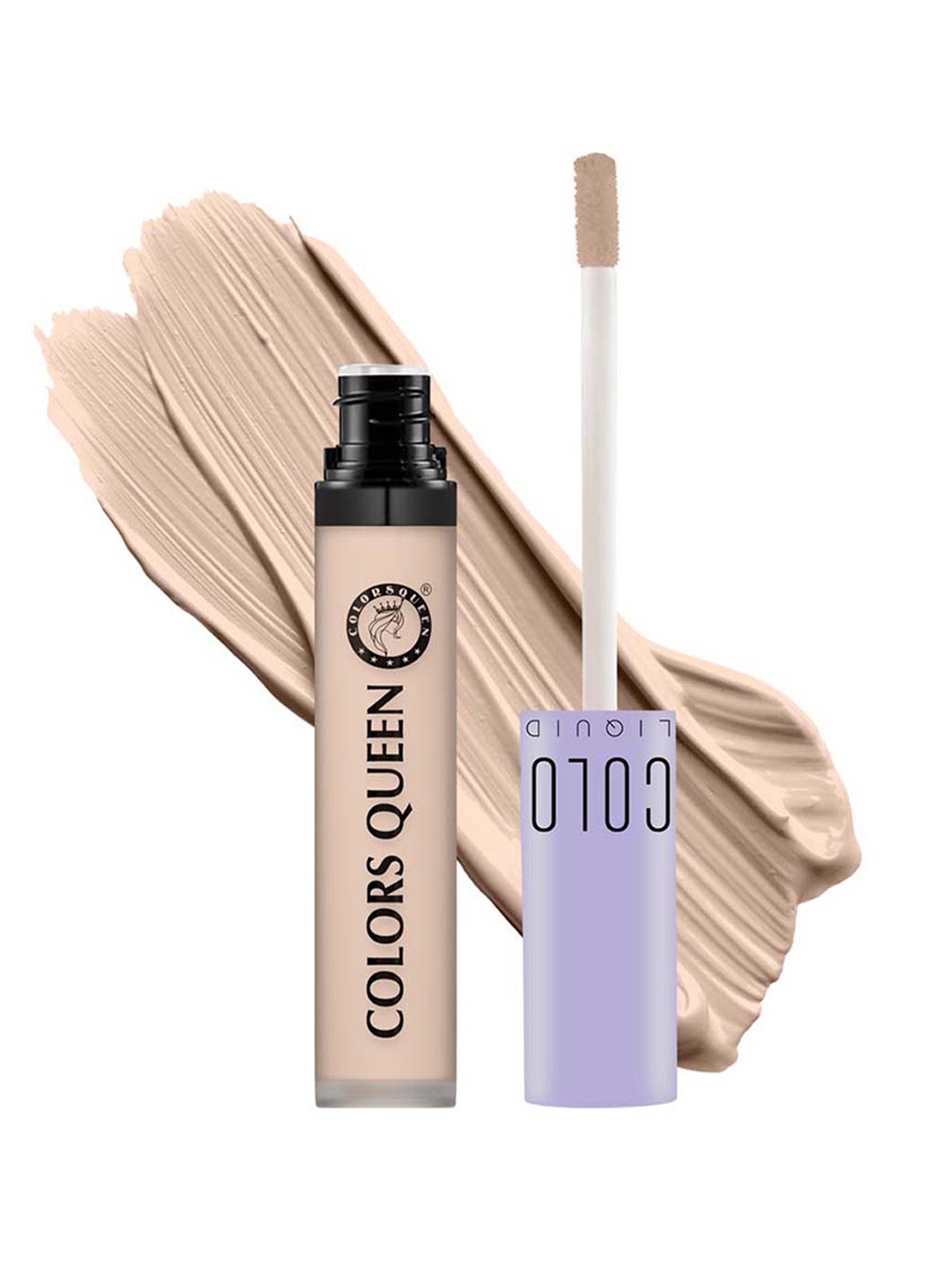 

Colors Queen Conceal & Reveal Liquid Long Lasting Concealer - 6g - Classic Ivory 02, Beige