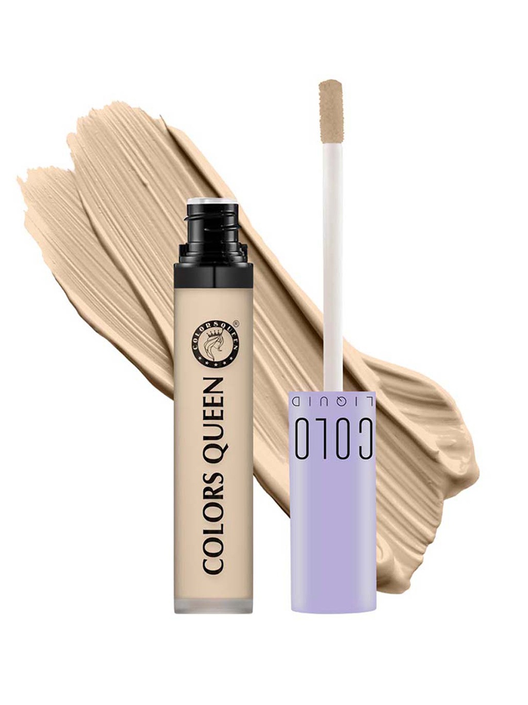

Colors Queen Conceal & Reveal Liquid Long Lasting Concealer 6g - Porcelain 01, Beige