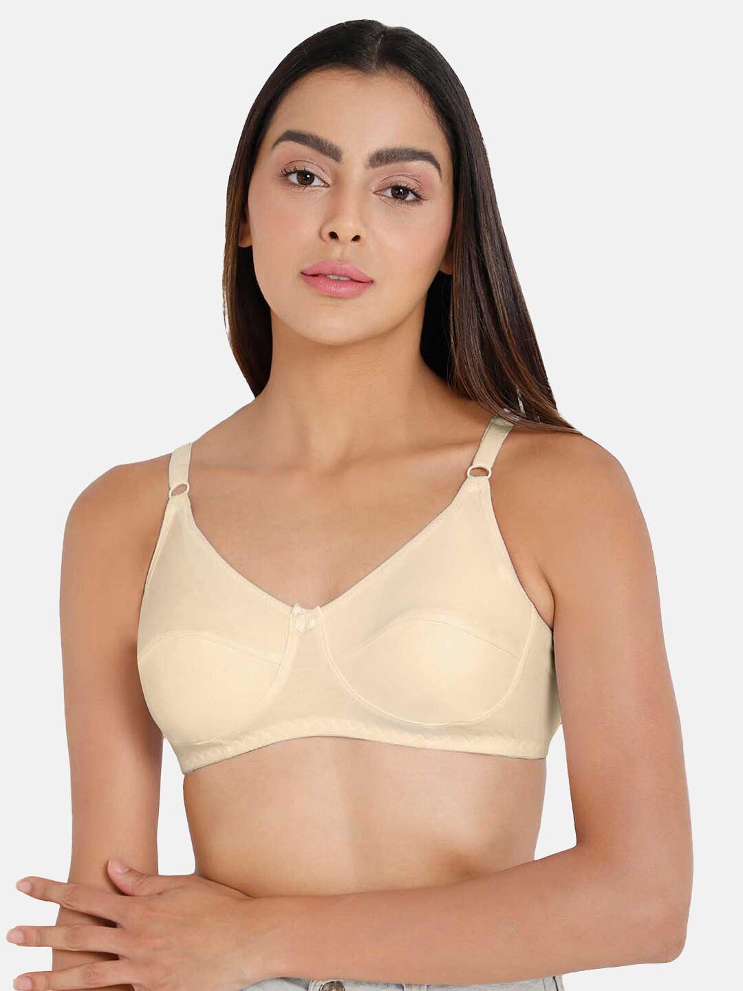 

intimacy LINGERIE Medium Coverage Cotton Bra, Cream