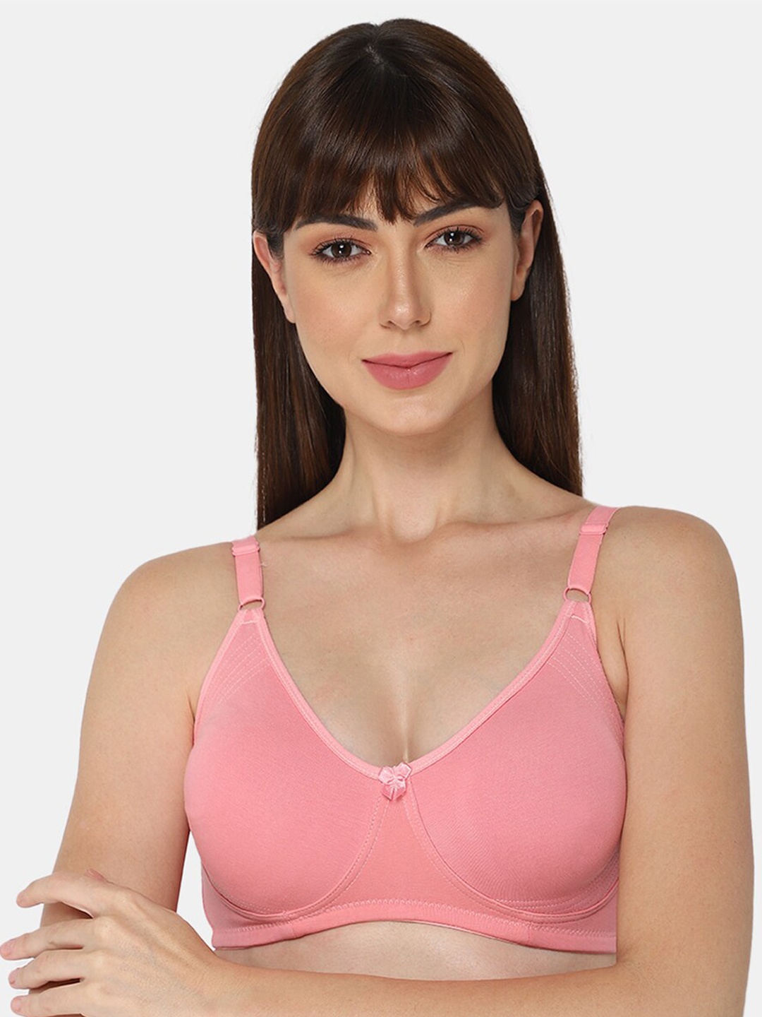 

intimacy LINGERIE Full Coverage Cotton Bra, Pink